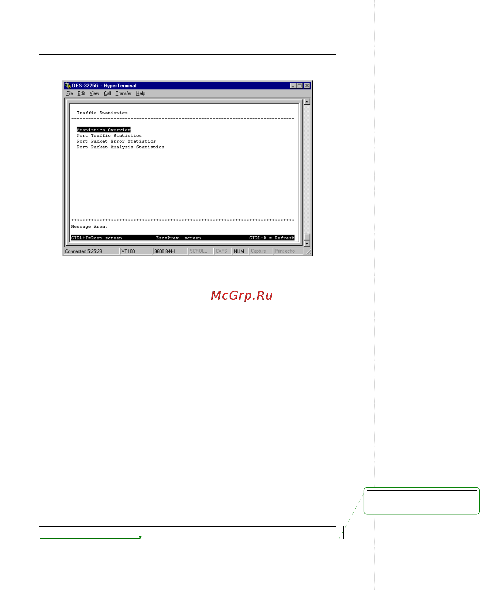 D-Link DES-2108/E [115/199] Statistics overview