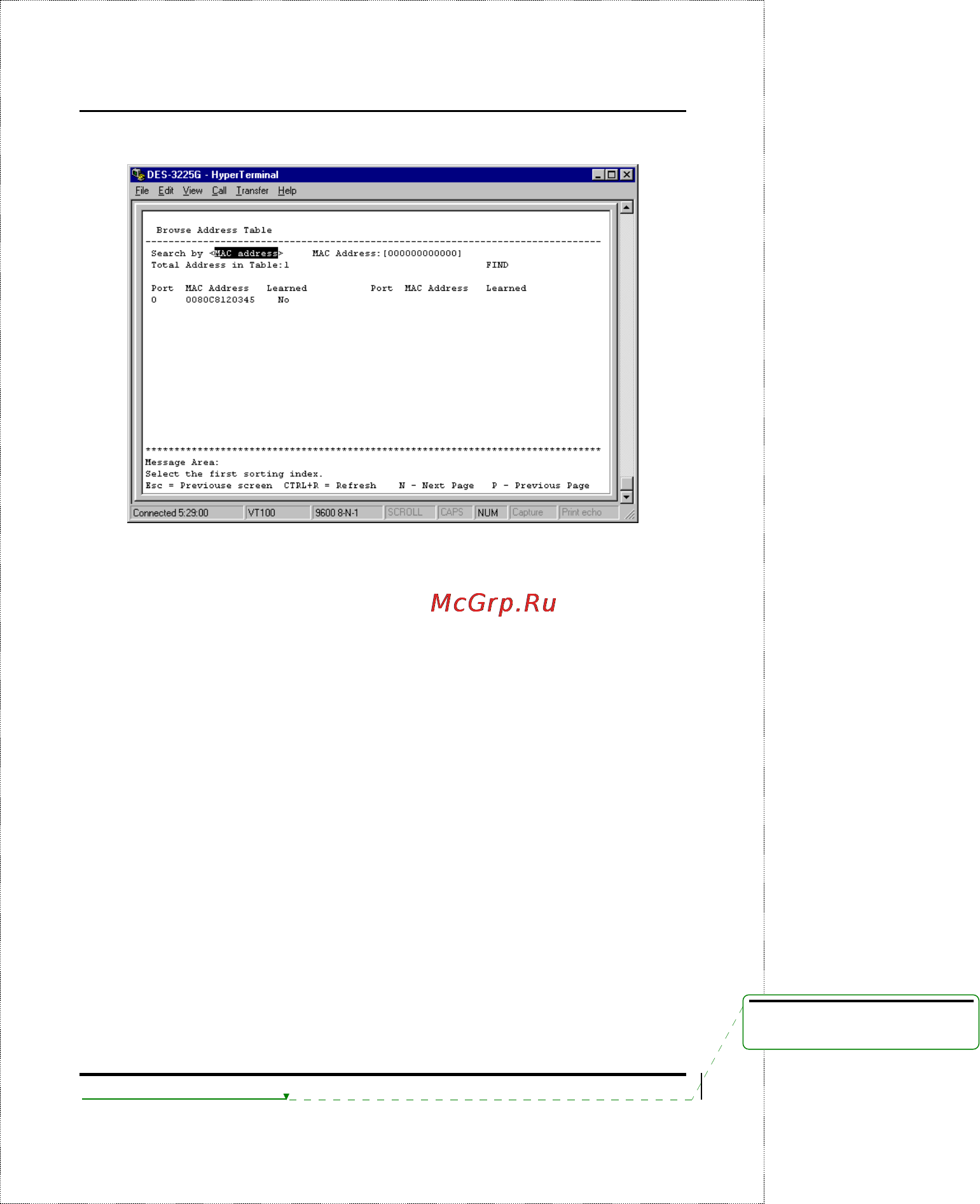 D-Link DES-2108/E [123/199] Browse igmp status