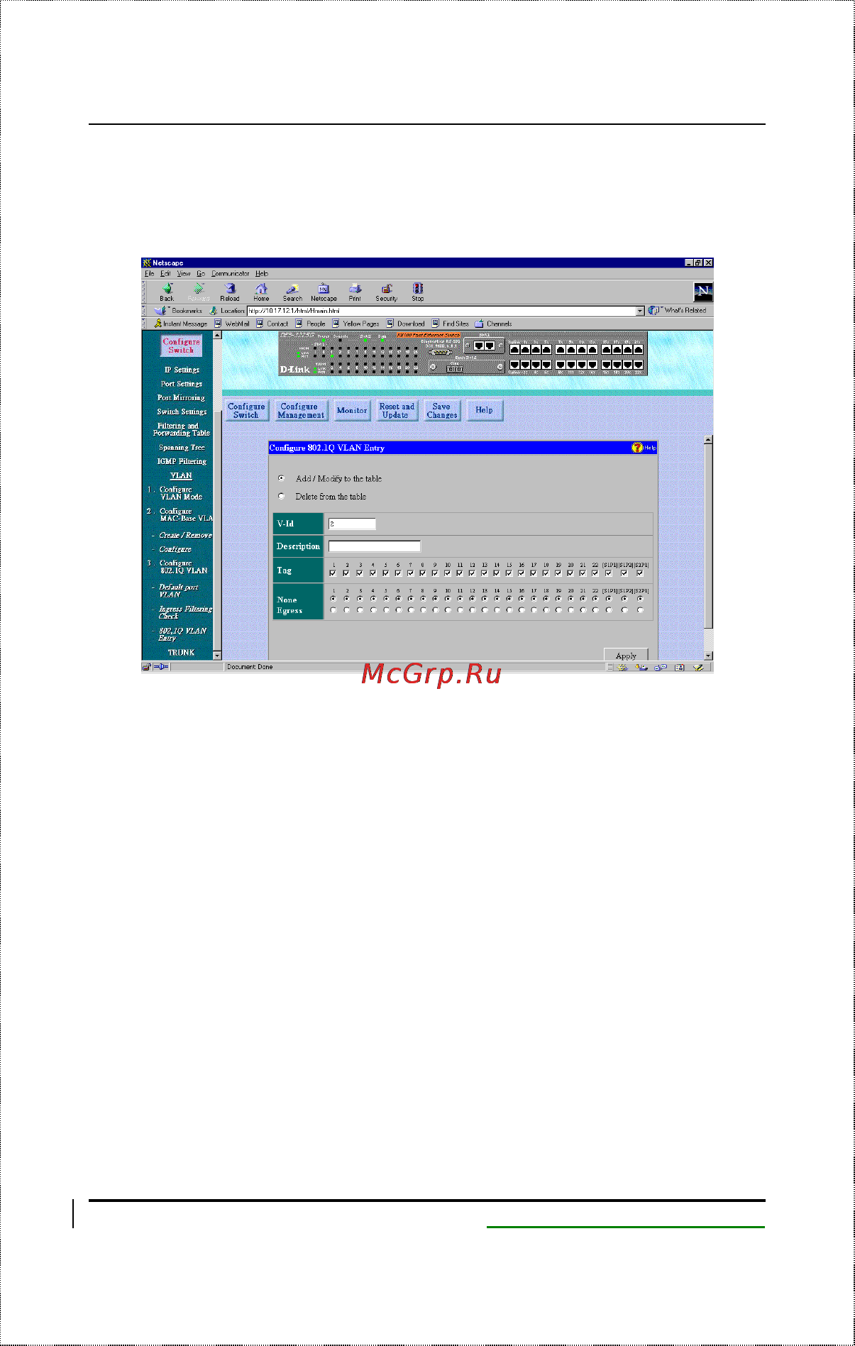 D-Link DES-2108/E Инструкция по эксплуатации онлайн [158/199] 40199