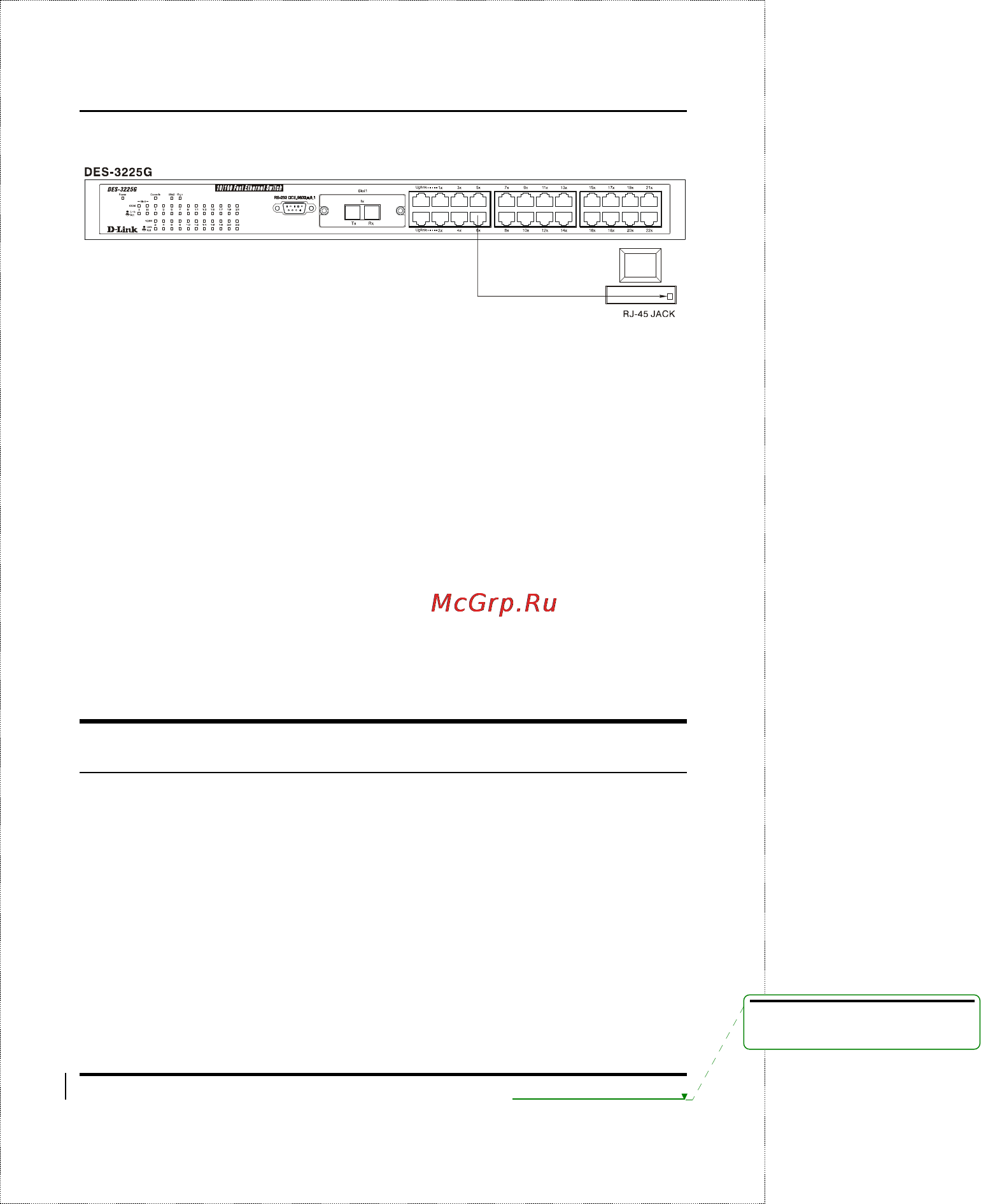 D-Link DES-2108/E [34/199] Switch to hub or switch