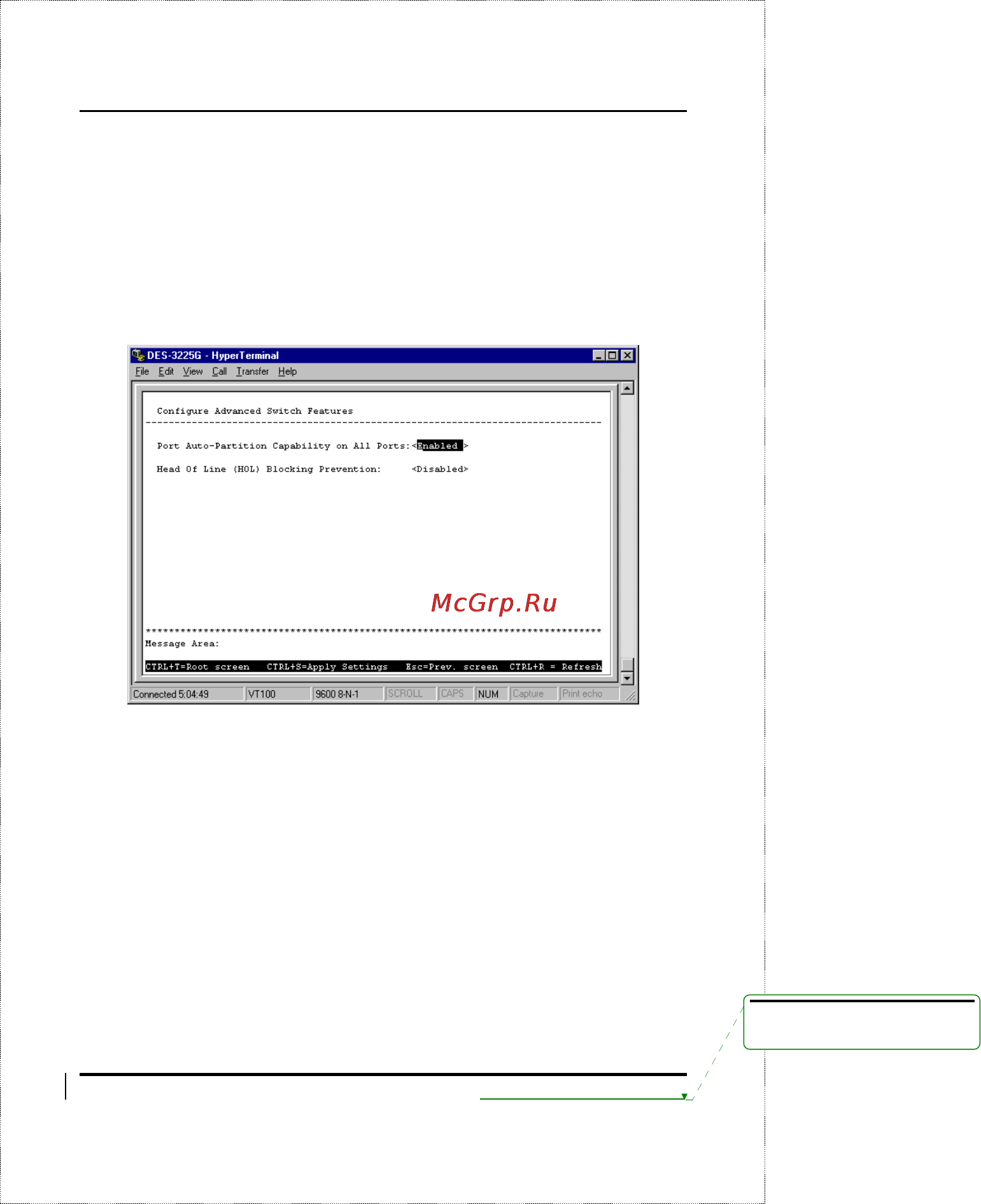 D-Link DES-2108/E [76/199] Advance settings