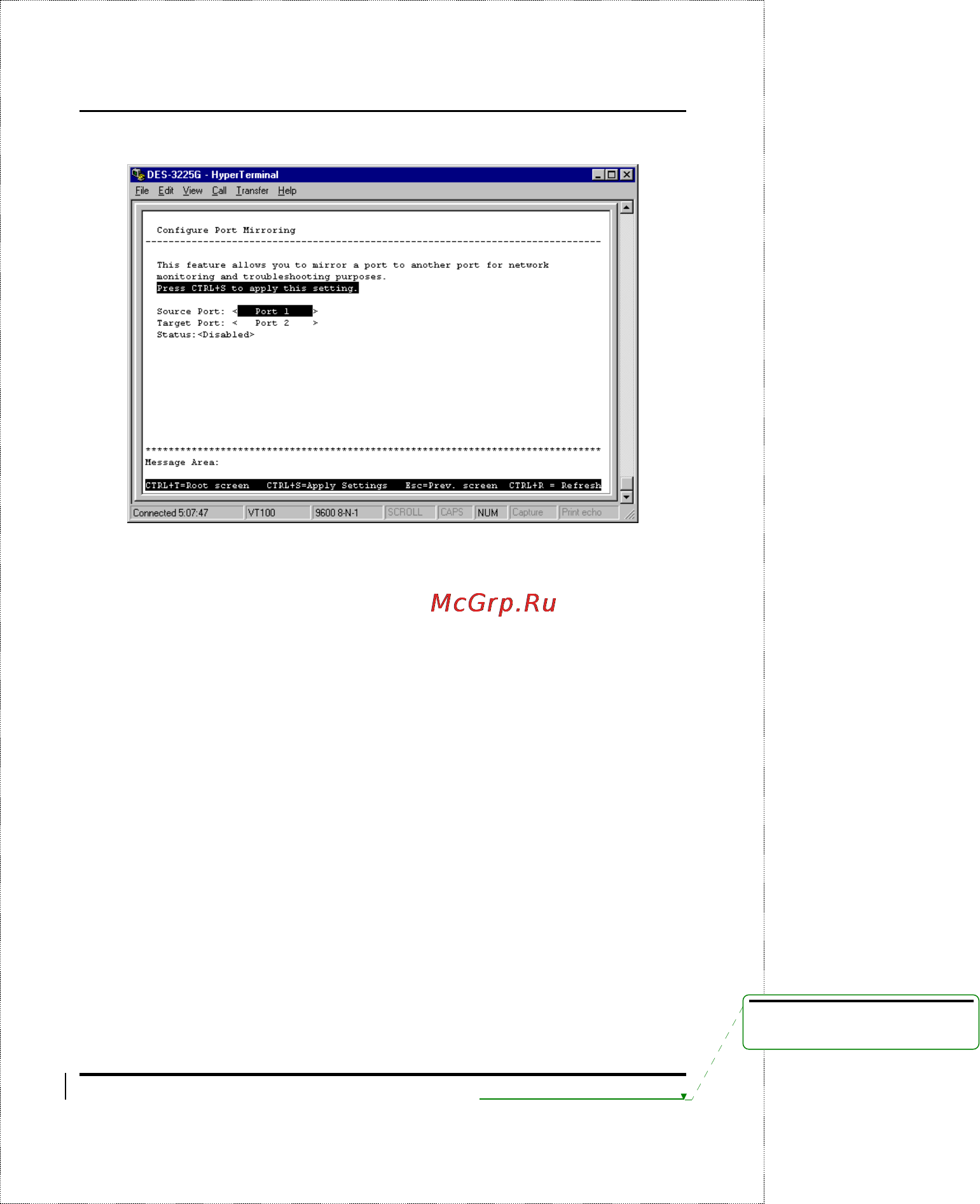 D-Link DES-2108/E [84/199] Configure spanning tree protocol