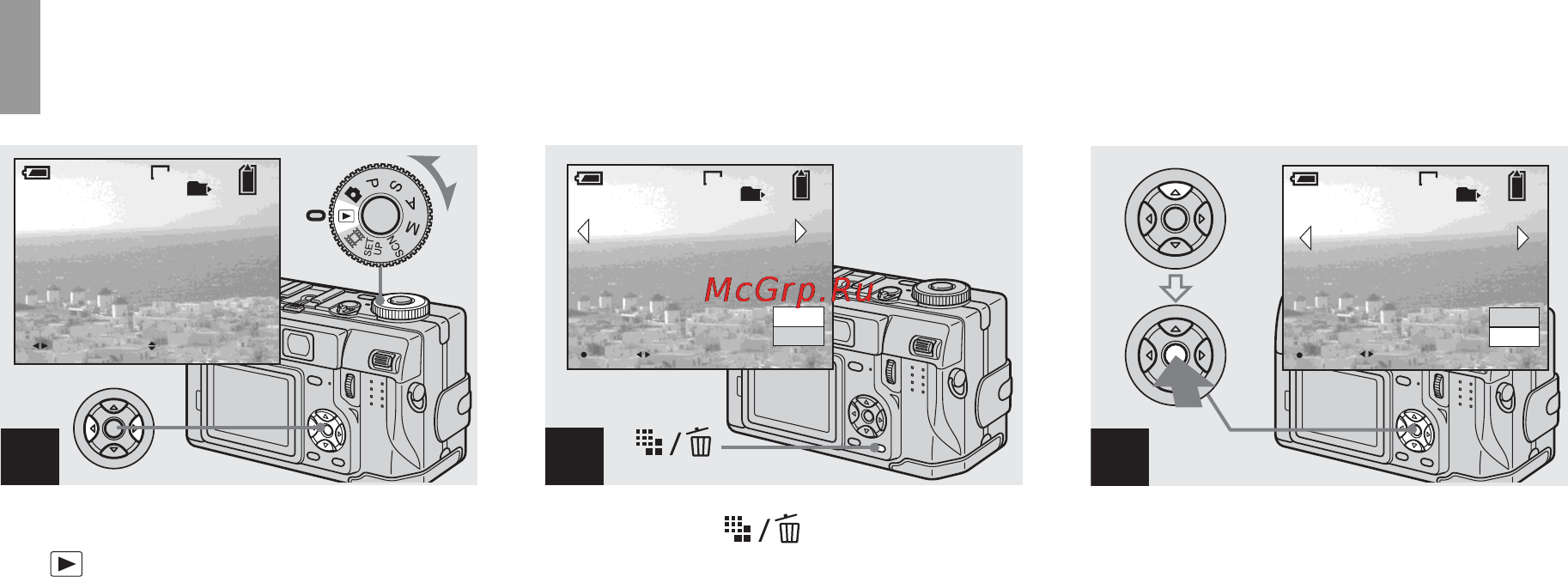Sony Cyber-Shot DSC-V1 [170/268] Radering av bilder