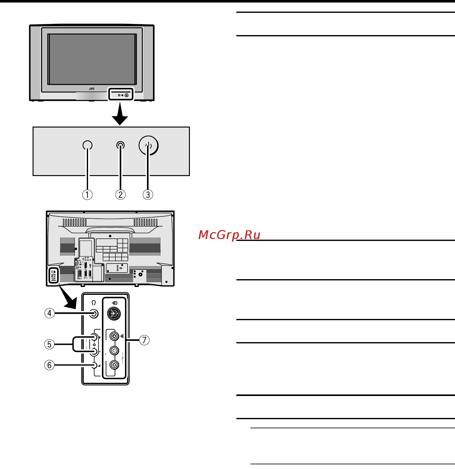 JVC HV-32D25EU [184/353] Tv gombok és funkciók