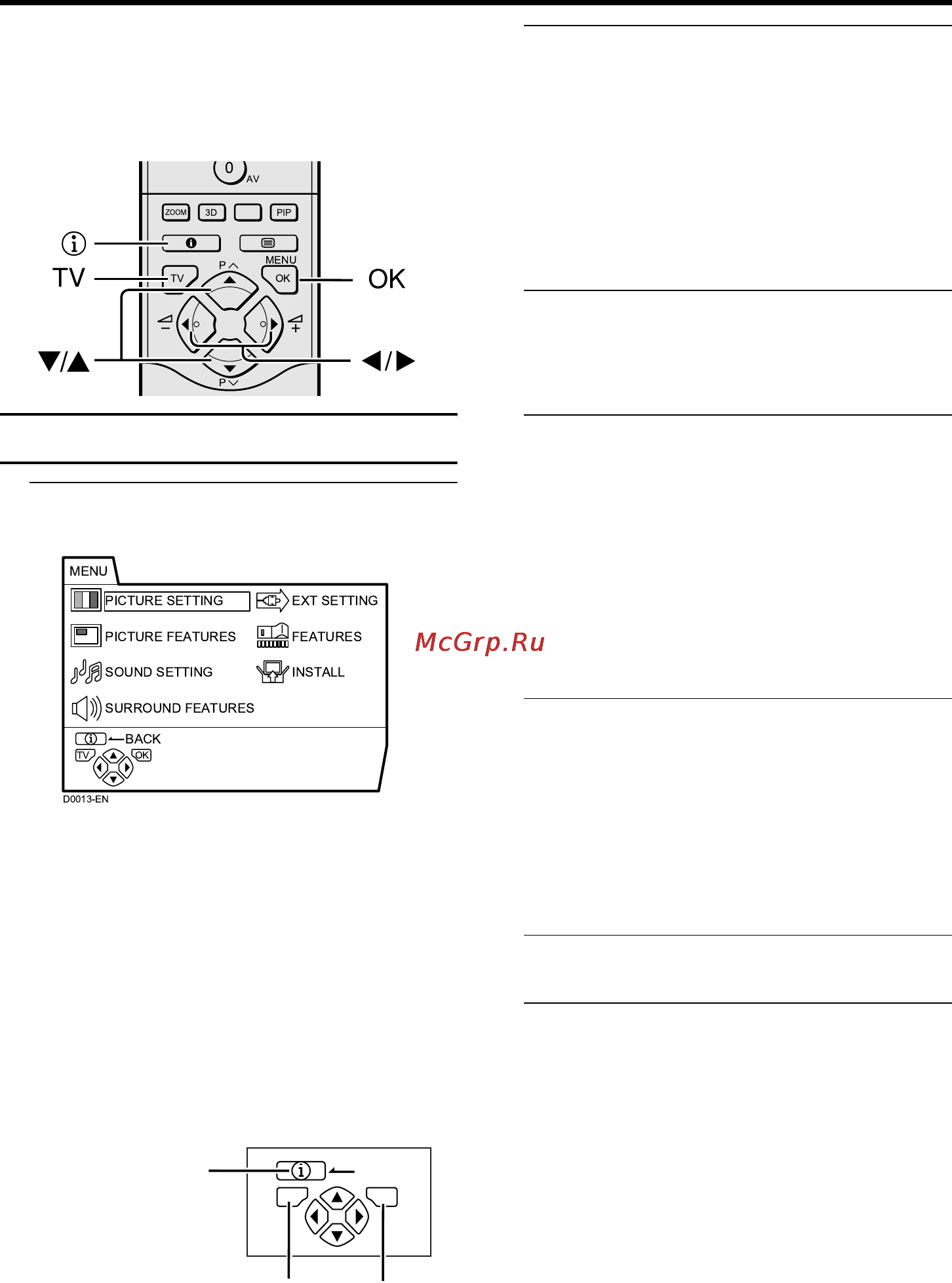 JVC HV-32D25EU [254/353] Utilizarea meniului televizorului