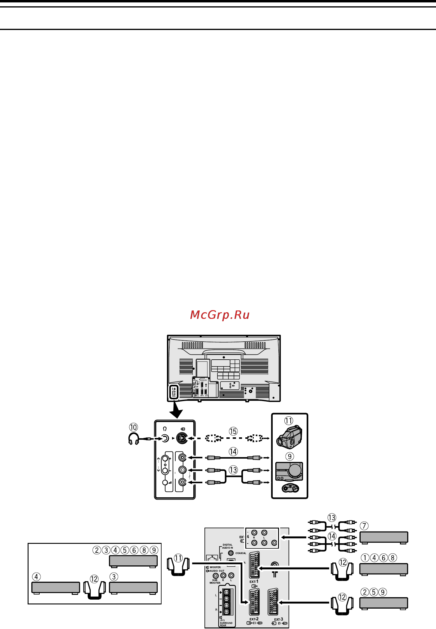 JVC HV-32D25EU [50/353] Подключение дополнительных устройств