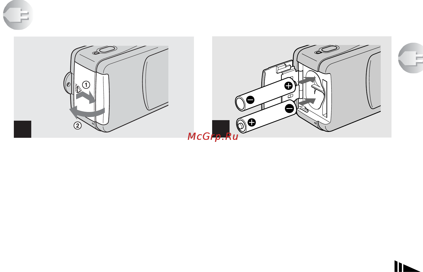 Sony Cyber-Shot DSC-U10 [15/204] Установка батареек