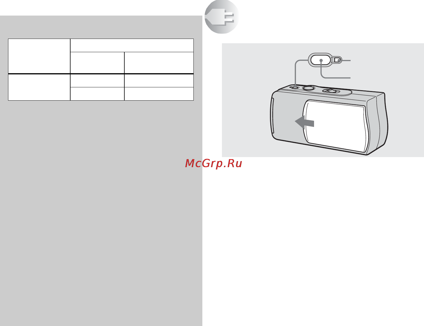 Sony Cyber-Shot DSC-U10 [18/204] Включение выключение вашего фотоаппарата
