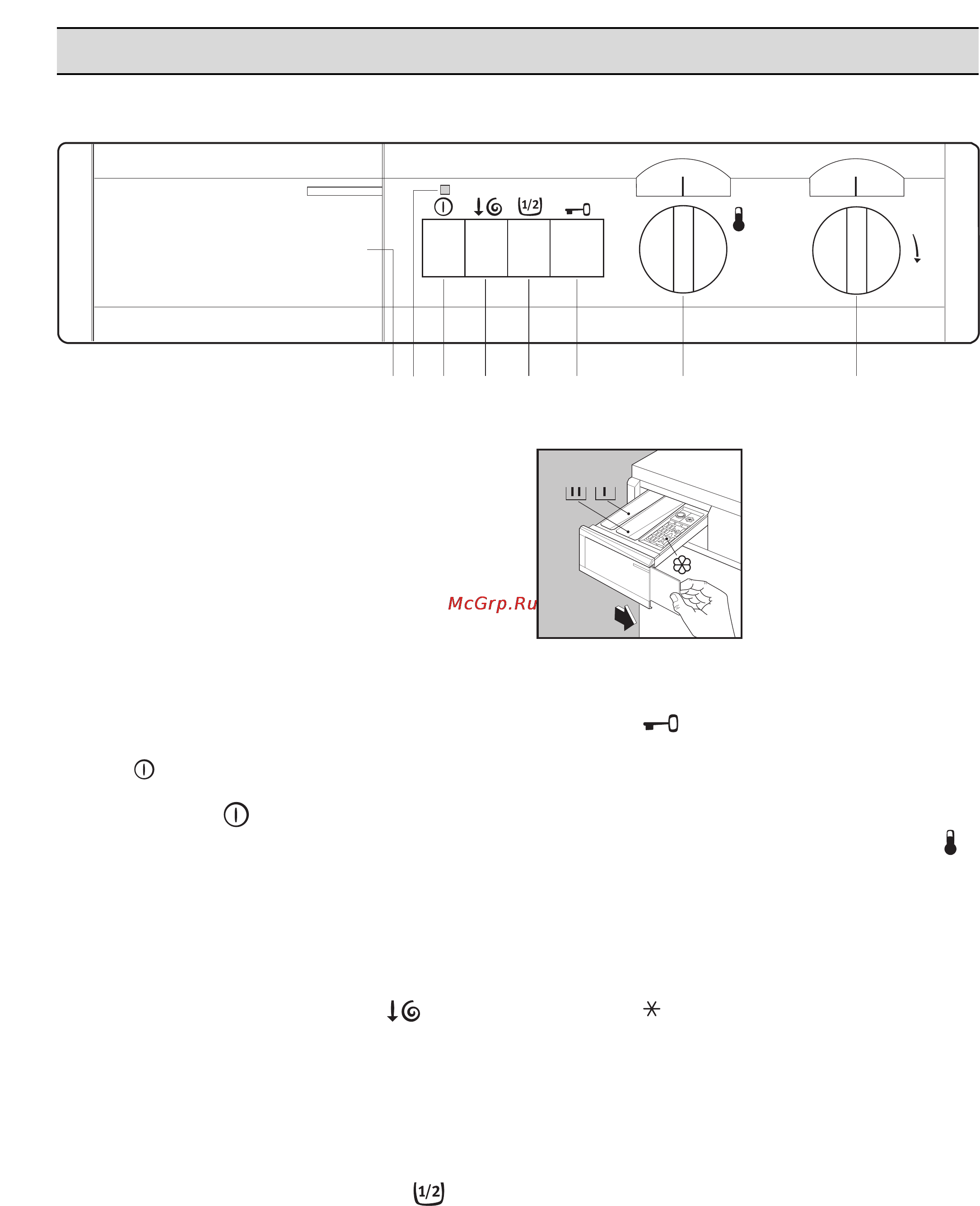 Electrolux EW 920 S [6/19] Programmnaå karto ka
