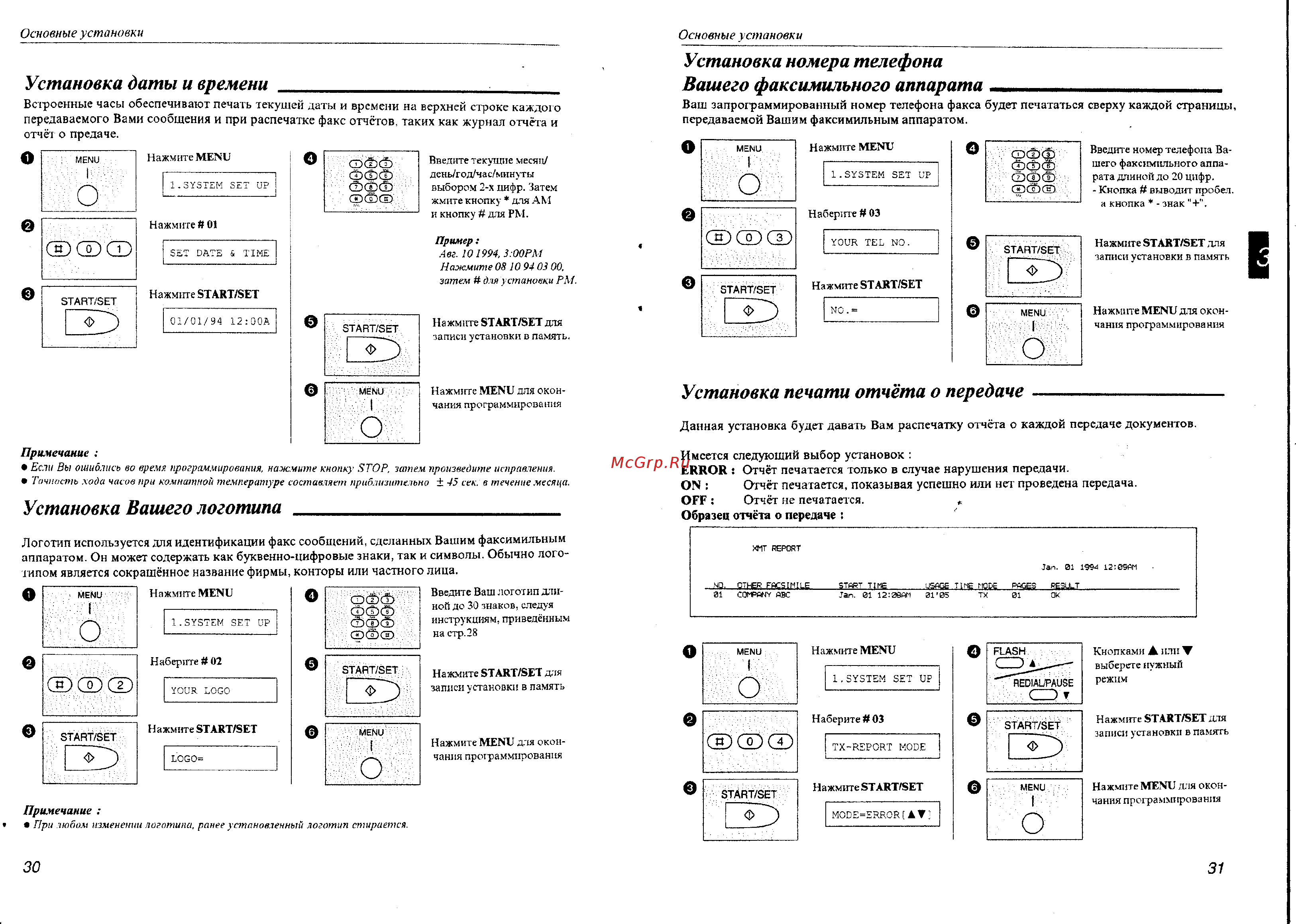 Panasonic KX-F500 [16/33] Вашего факсимильного аппарата