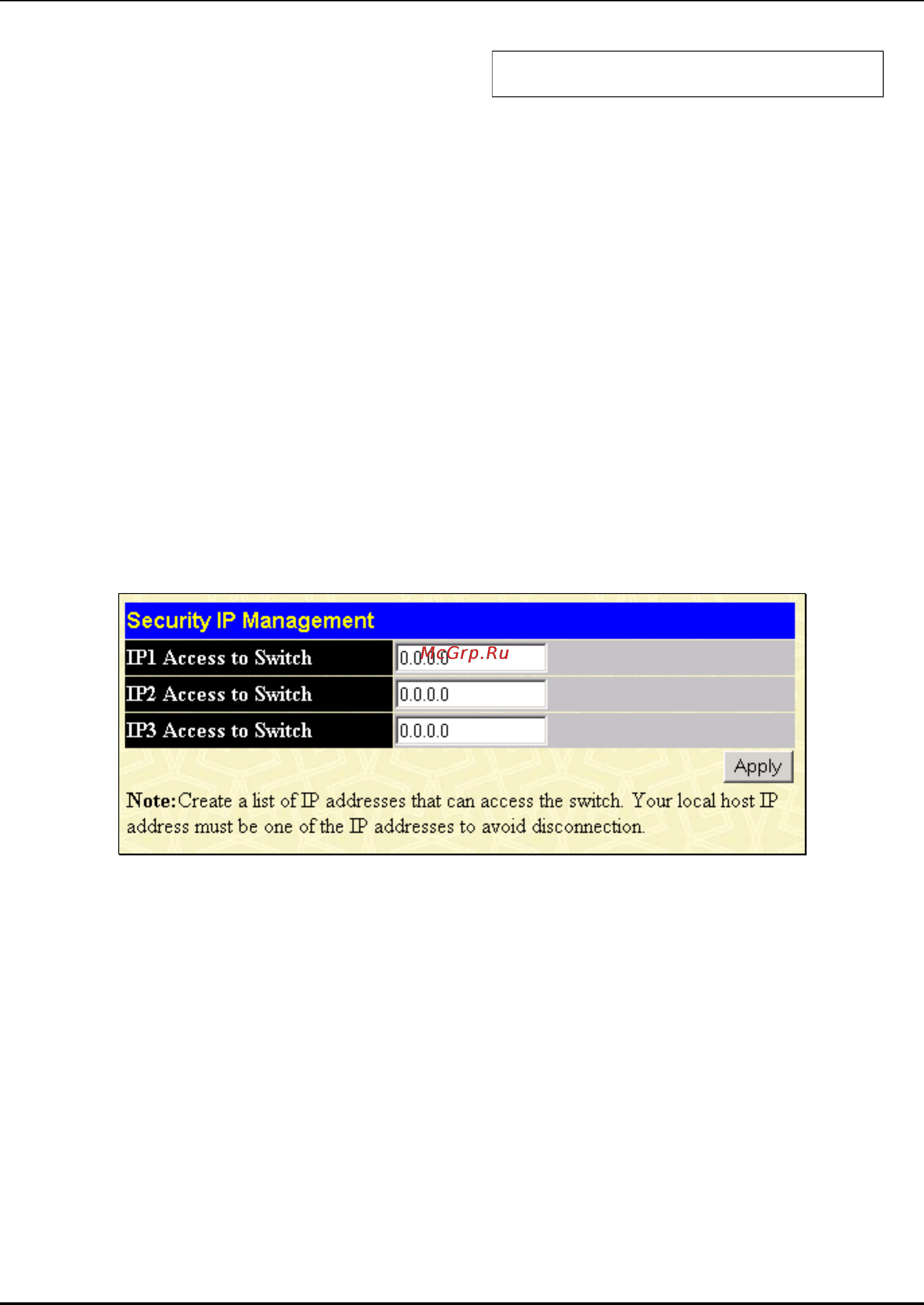 D-Link DES-3326 [122/186] Management