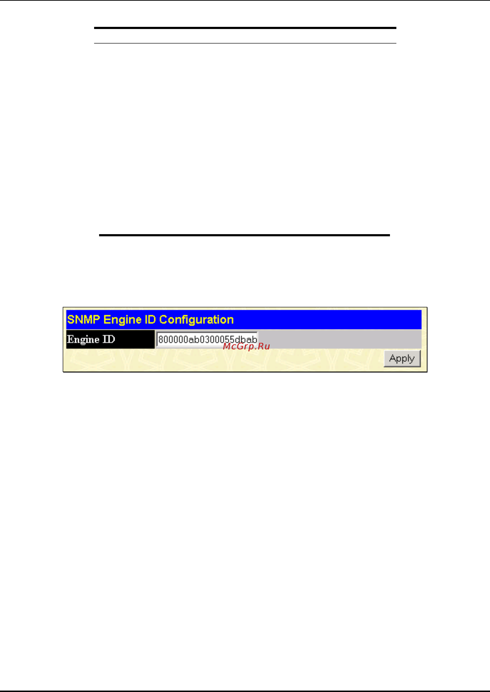 D-Link DES-3250TG [131/186] Snmp engine id