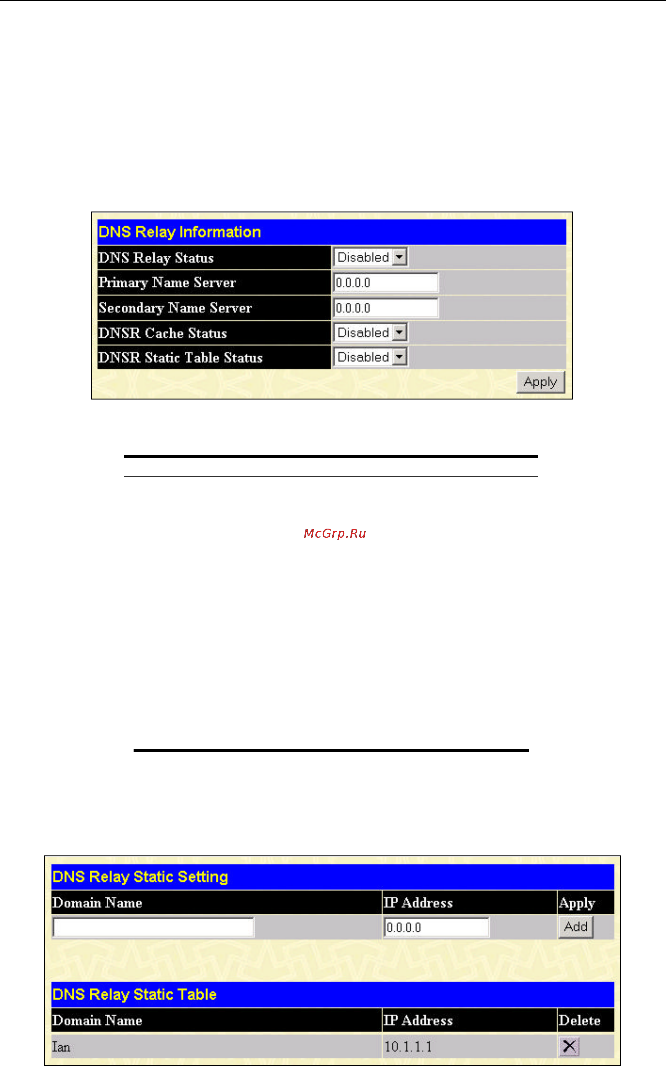 D-Link DES-3350SR [128/184] Dns relay information
