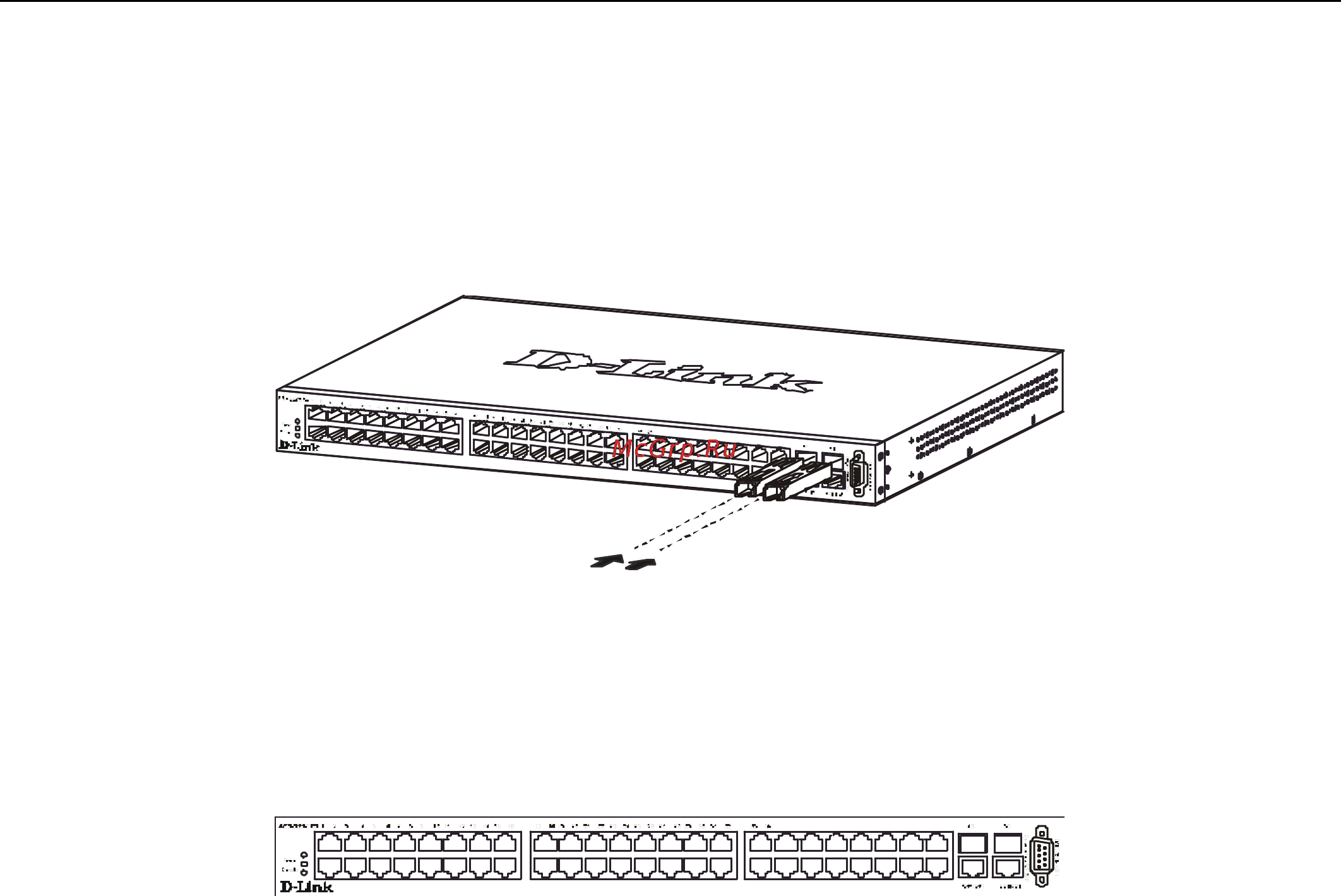 D-Link DGS-3024 [18/184] Gigabit combo ports