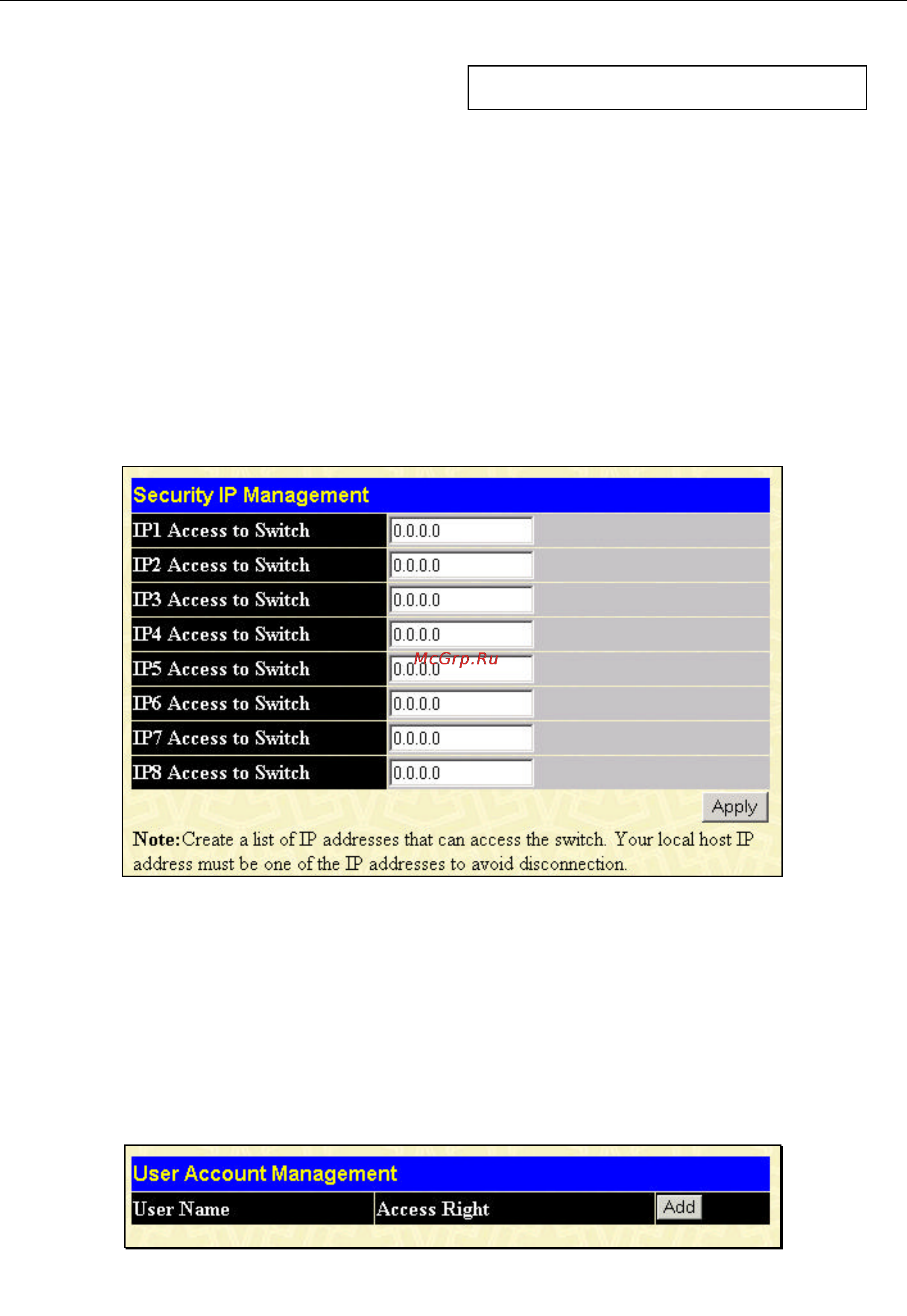D-Link DES-3350SR [90/184] Management