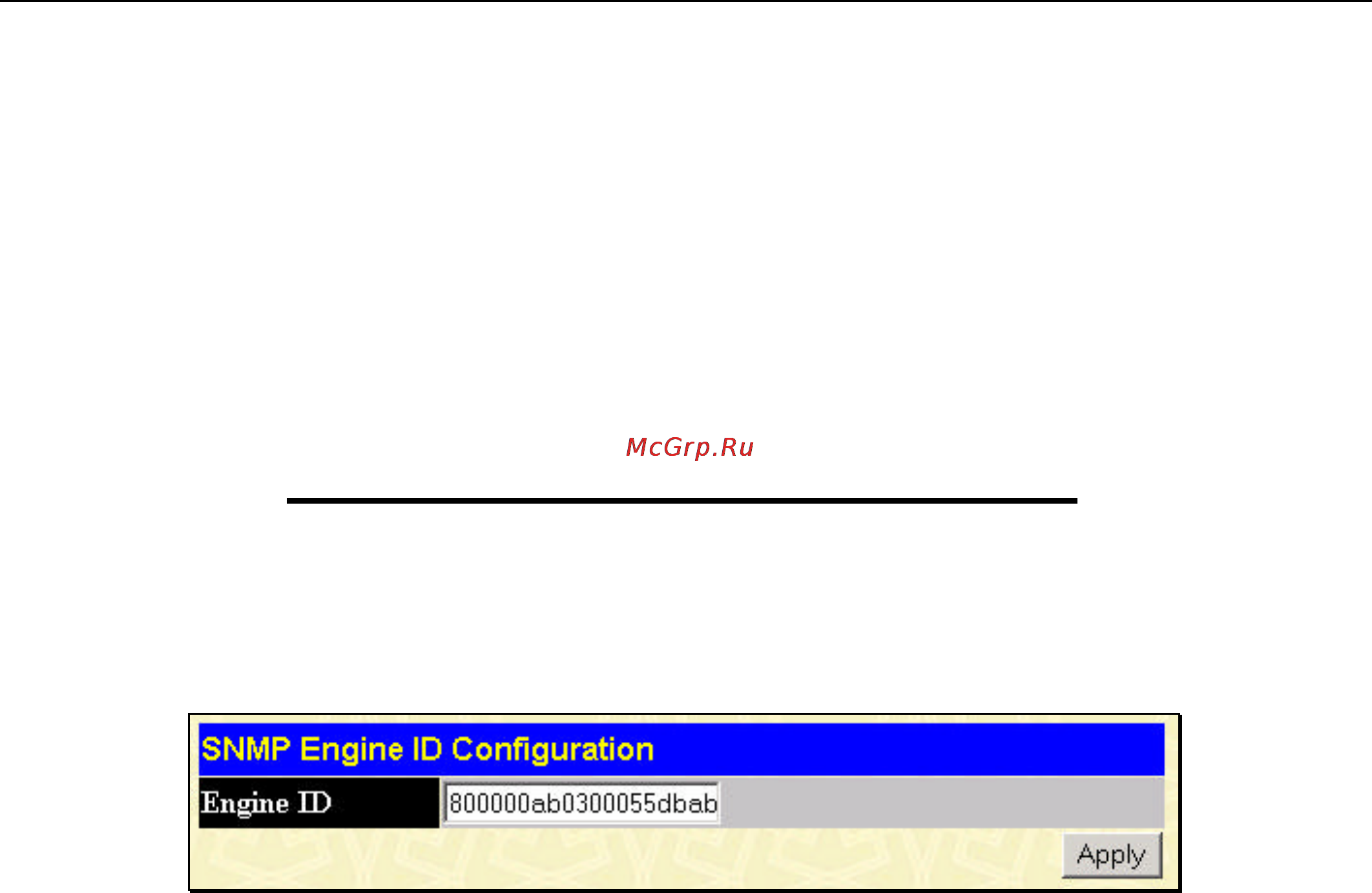 D-Link DES-3350SR [97/184] Snmp engine id