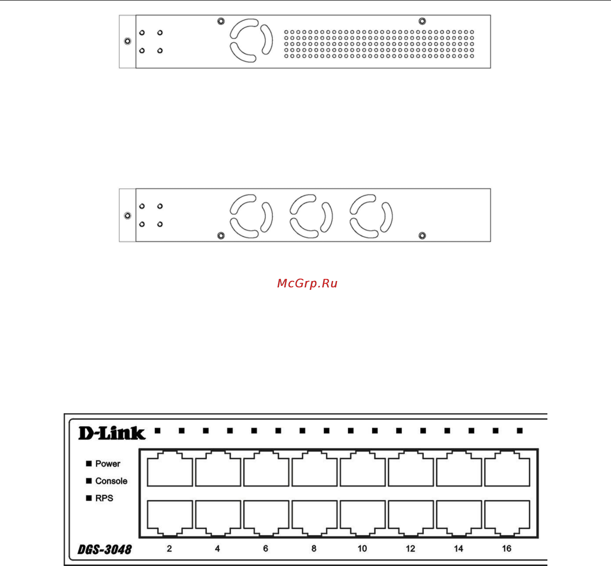 D-Link DGS-3048 [19/147] Led indicators