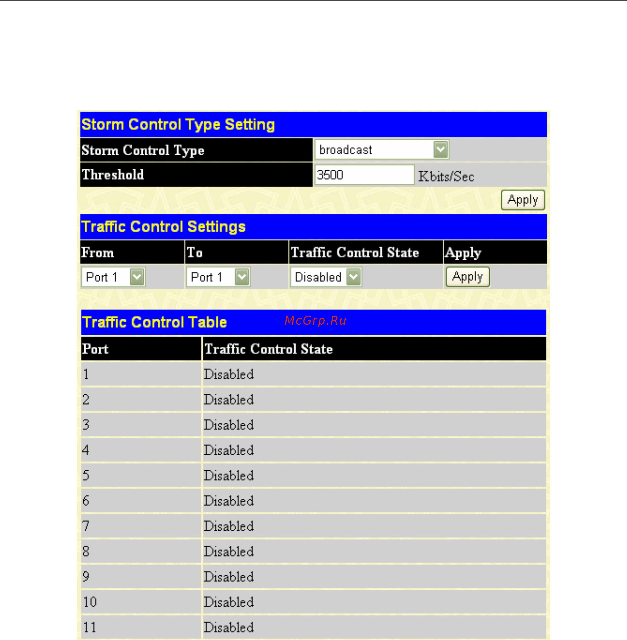 D-Link DGS-3048 [86/147] P default priority