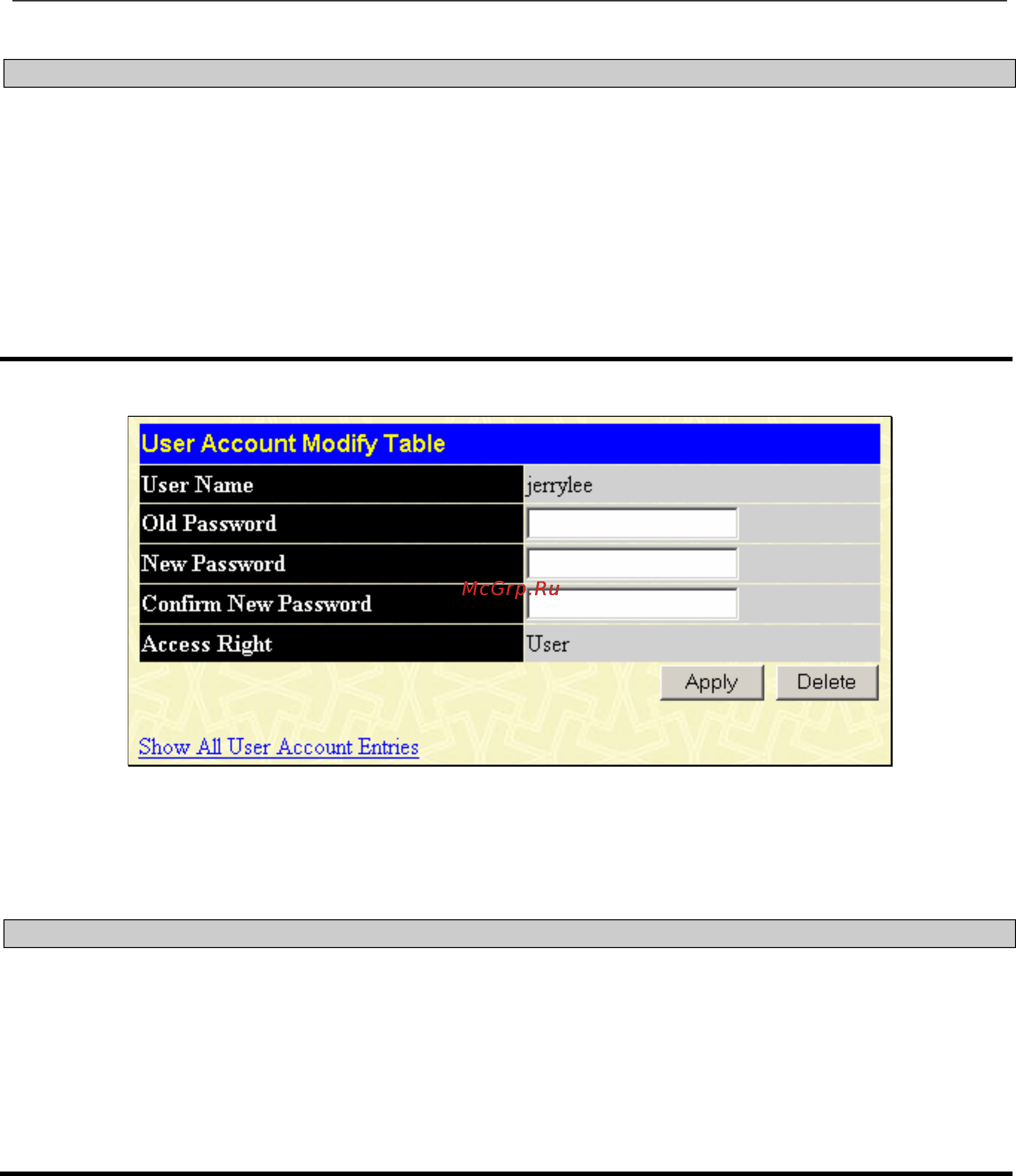 D-Link DGS-3208F [119/180] Admin and user privileges