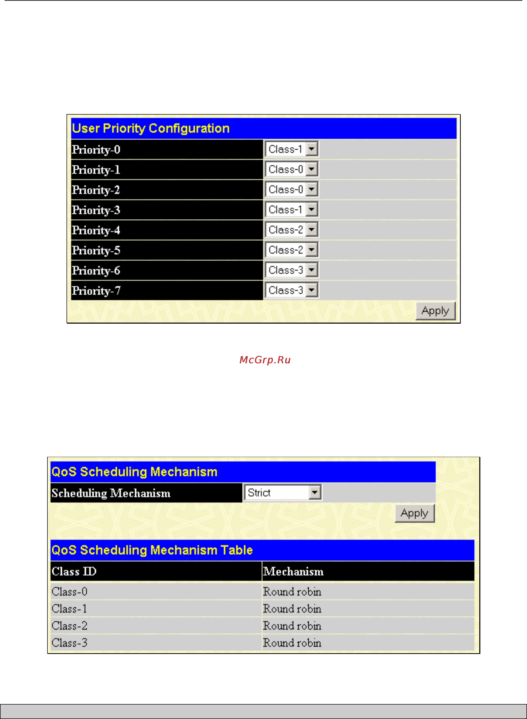 D-Link DGS-3204 [81/180] P user priority