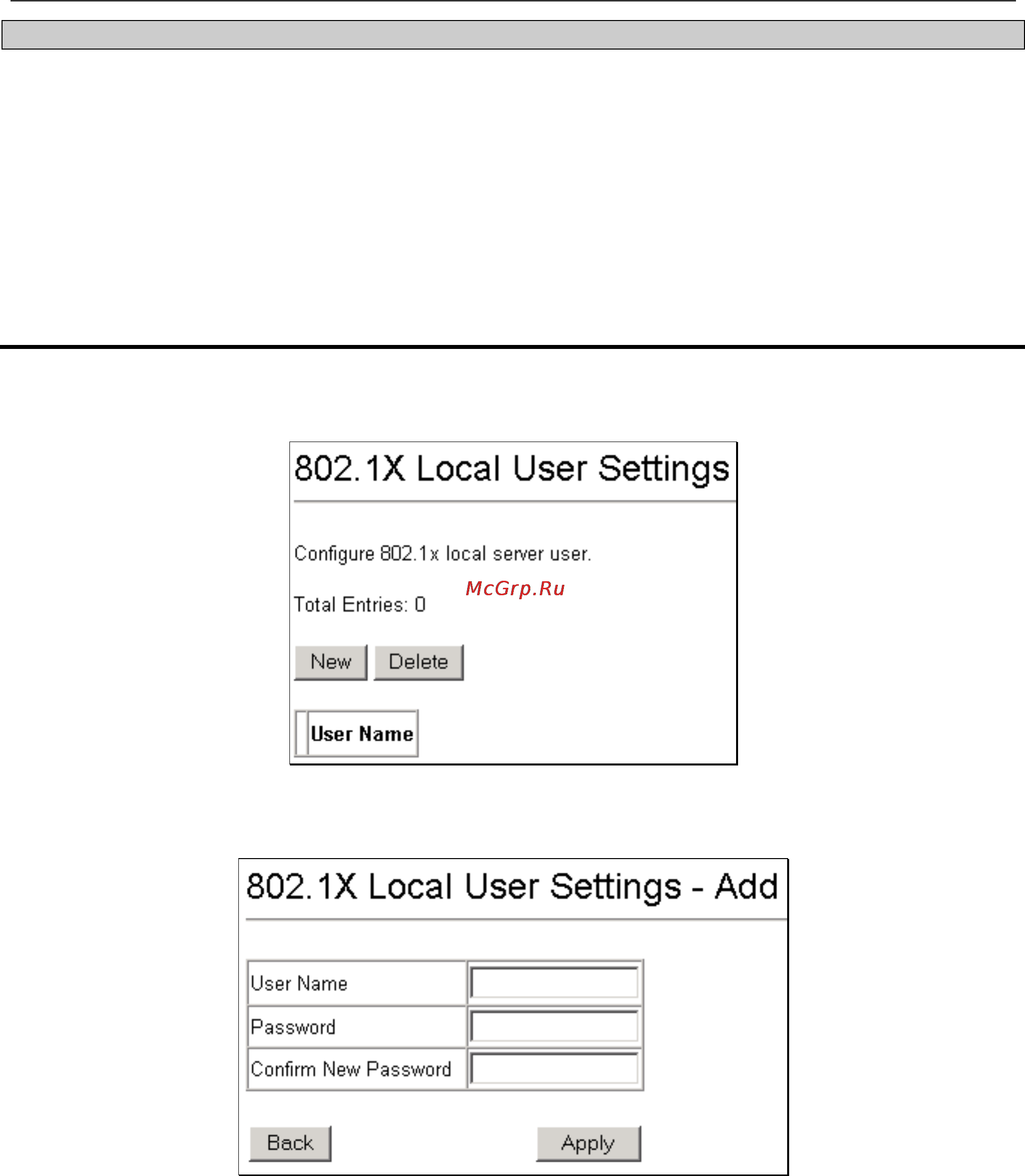D-Link DHS-3226 [115/160] X local user settings