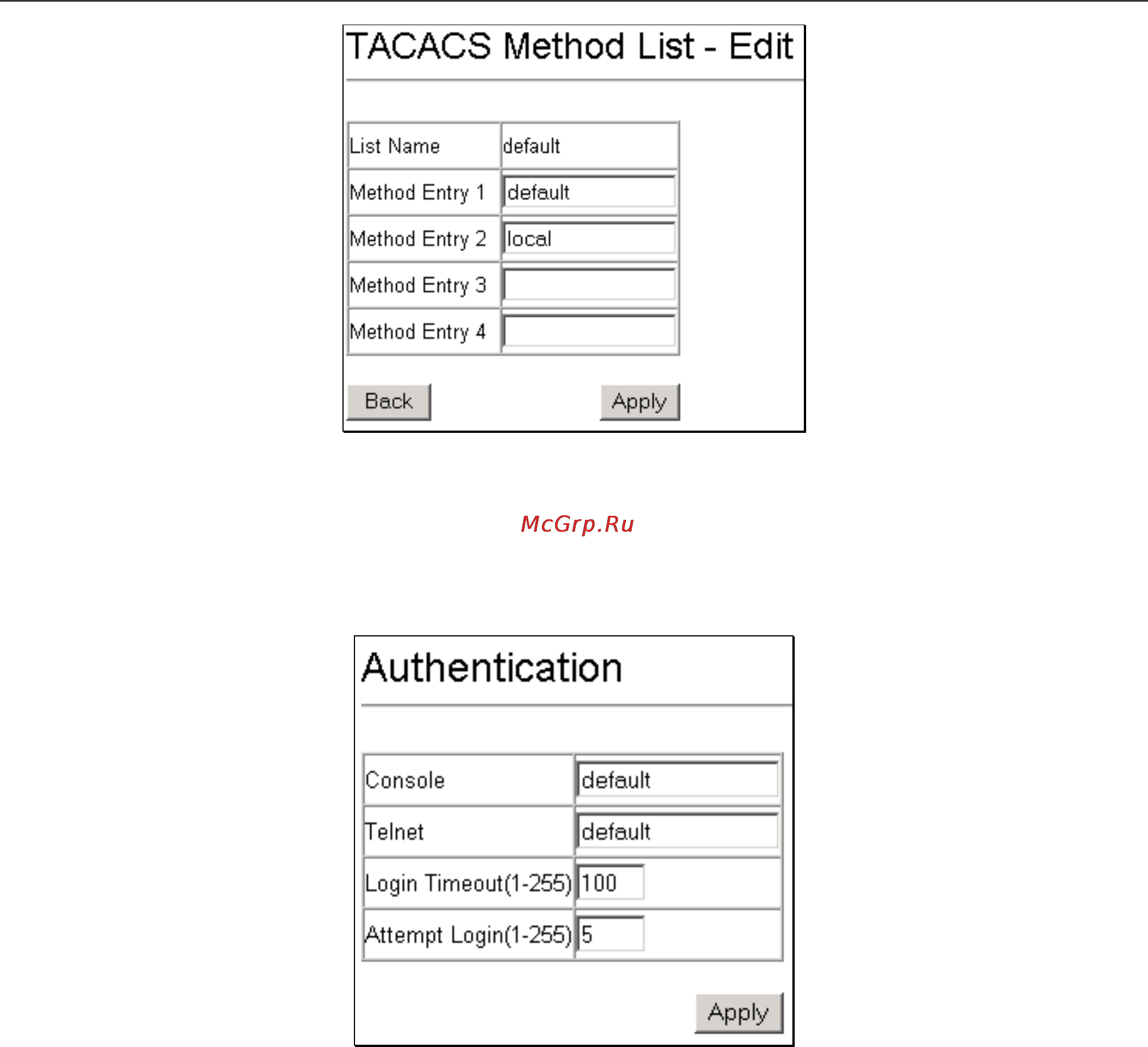 D-Link DHS-3226 [123/160] Authentication