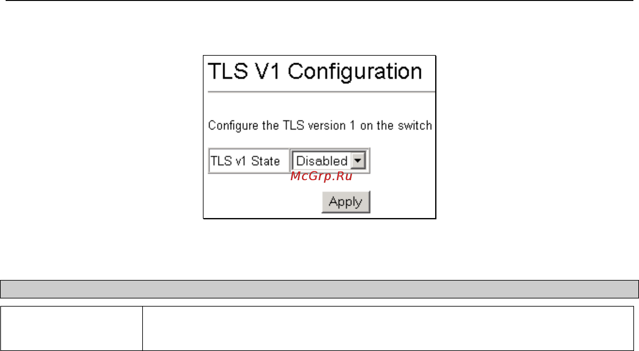D-Link DGS-3308TG [134/160] Tls v1 configuration