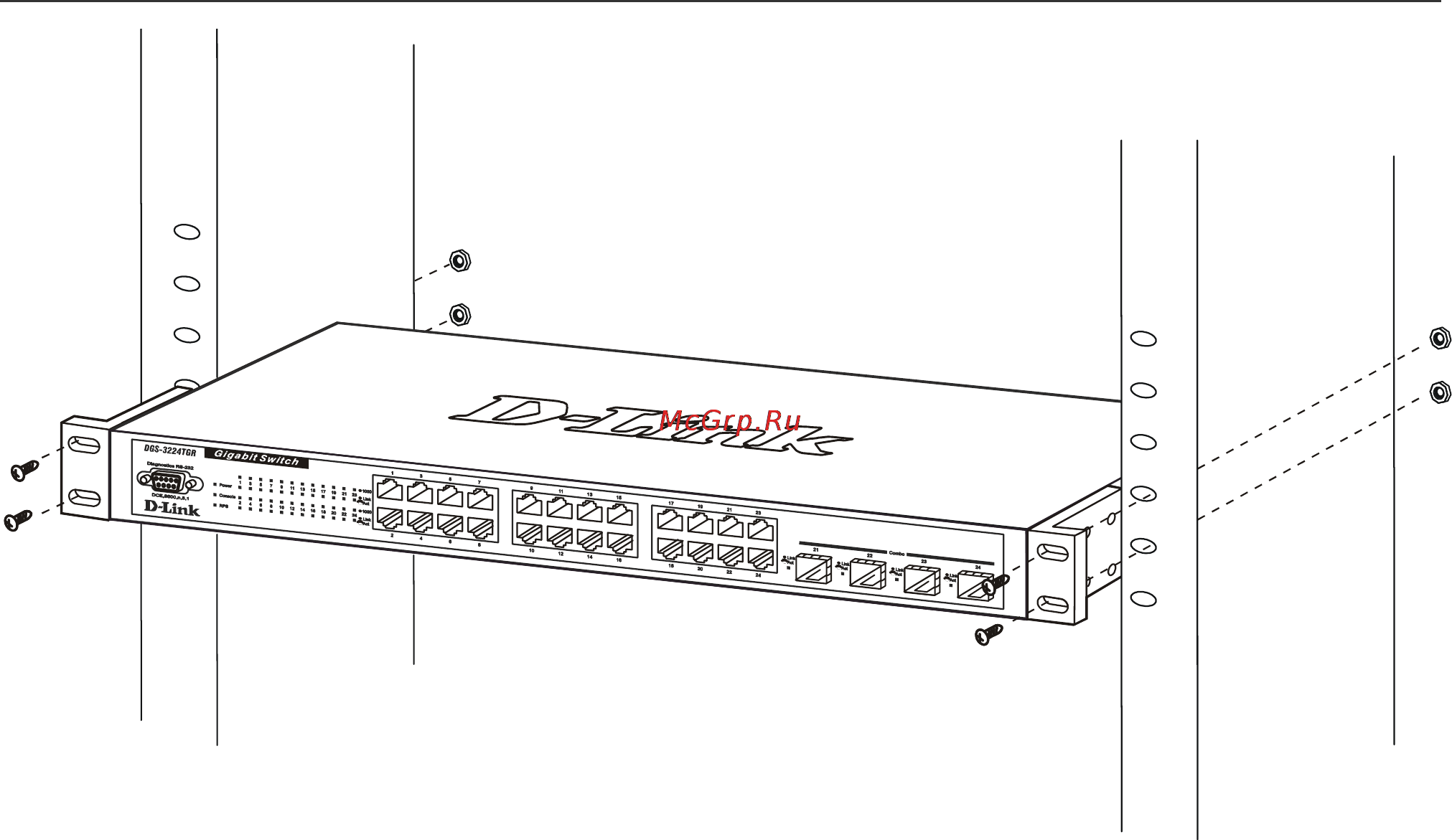 D-Link DGS-3308TG [17/160] Power on
