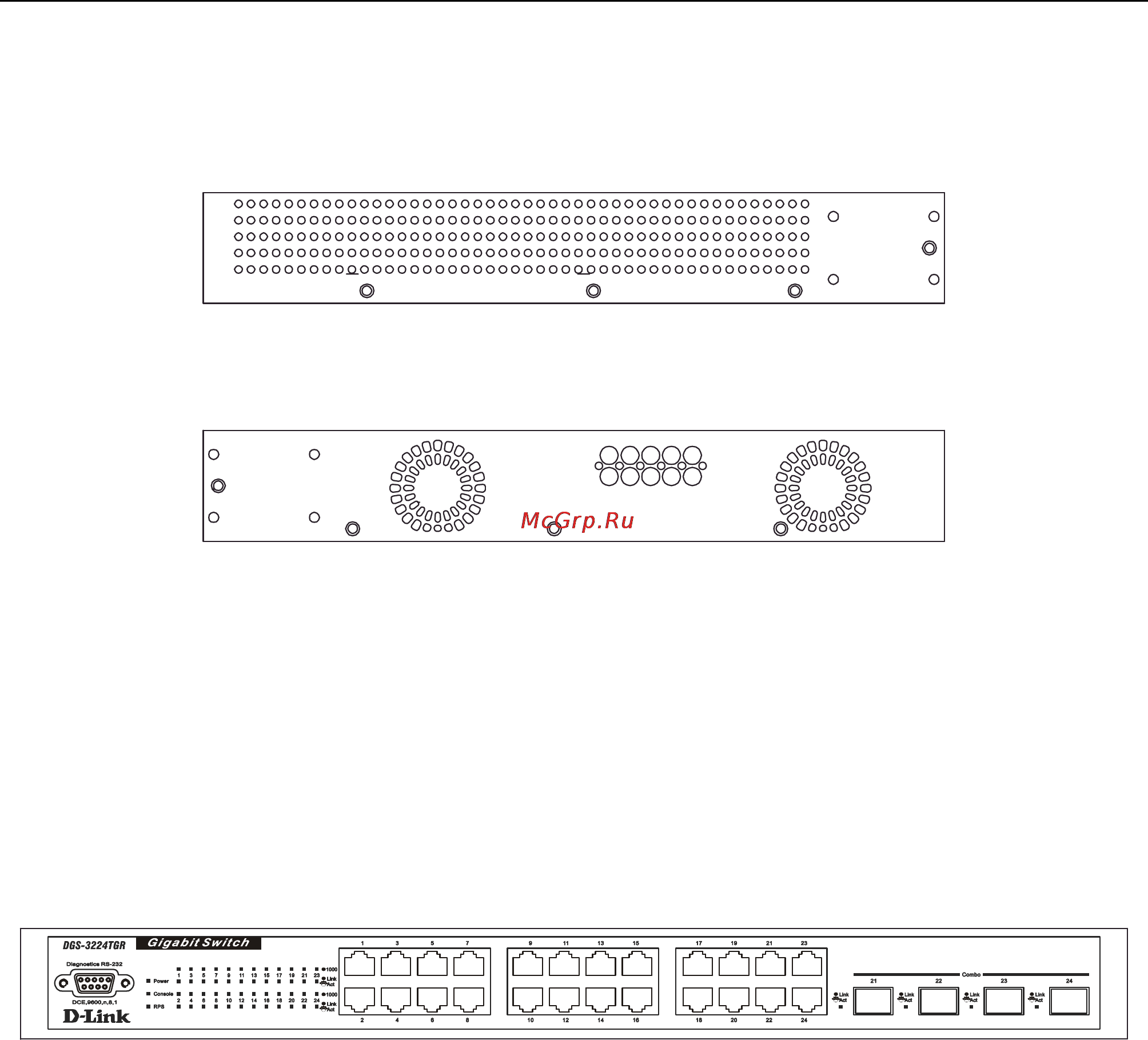 D-Link DGS-3308TG [20/160] Led indicators
