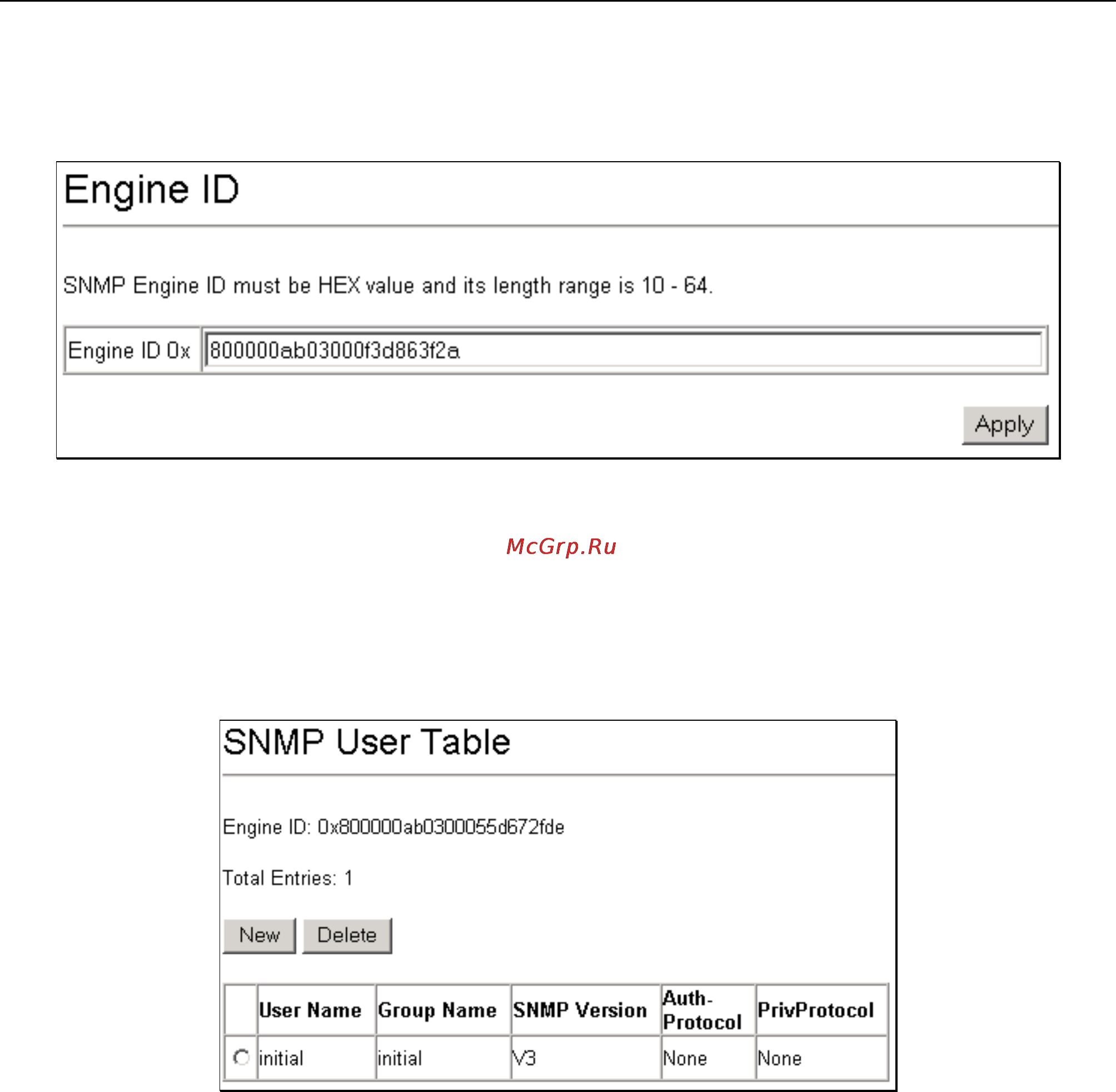 D-Link DHS-3226 [58/160] Engine id