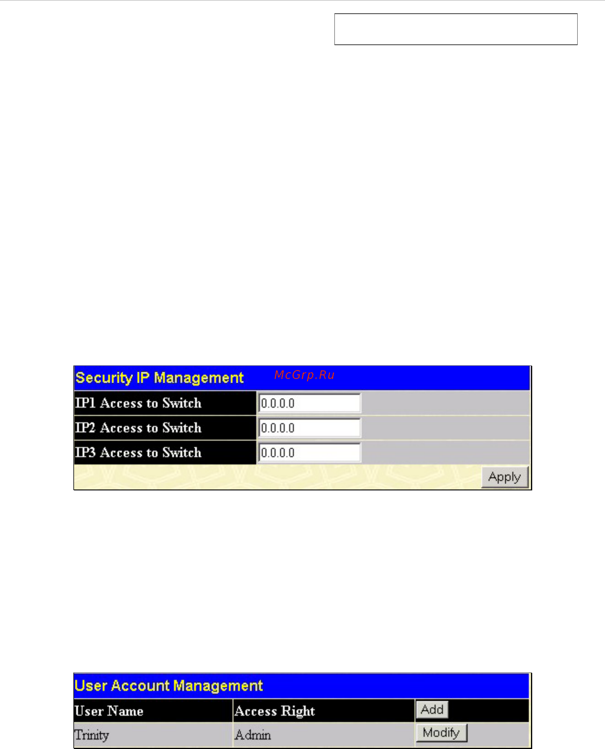 D-Link DES-3528P [131/260] Management