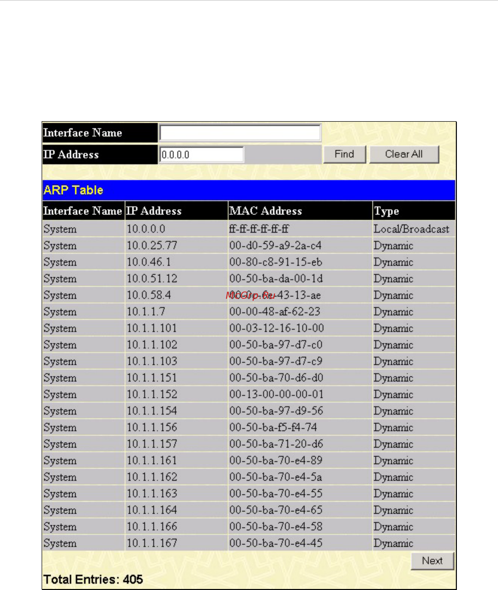 D-Link DES-3528DC [186/260] Layer 3 feature