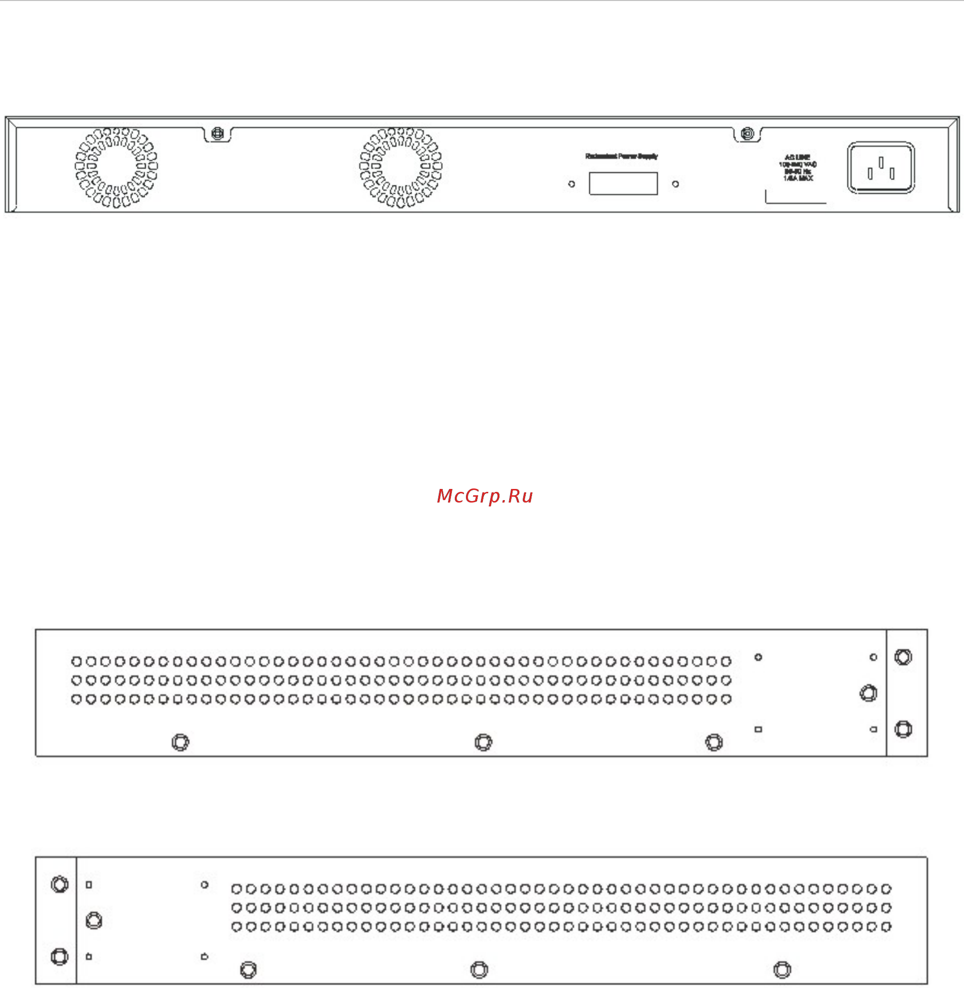 D-Link DES-3852 [20/260] Side panel description