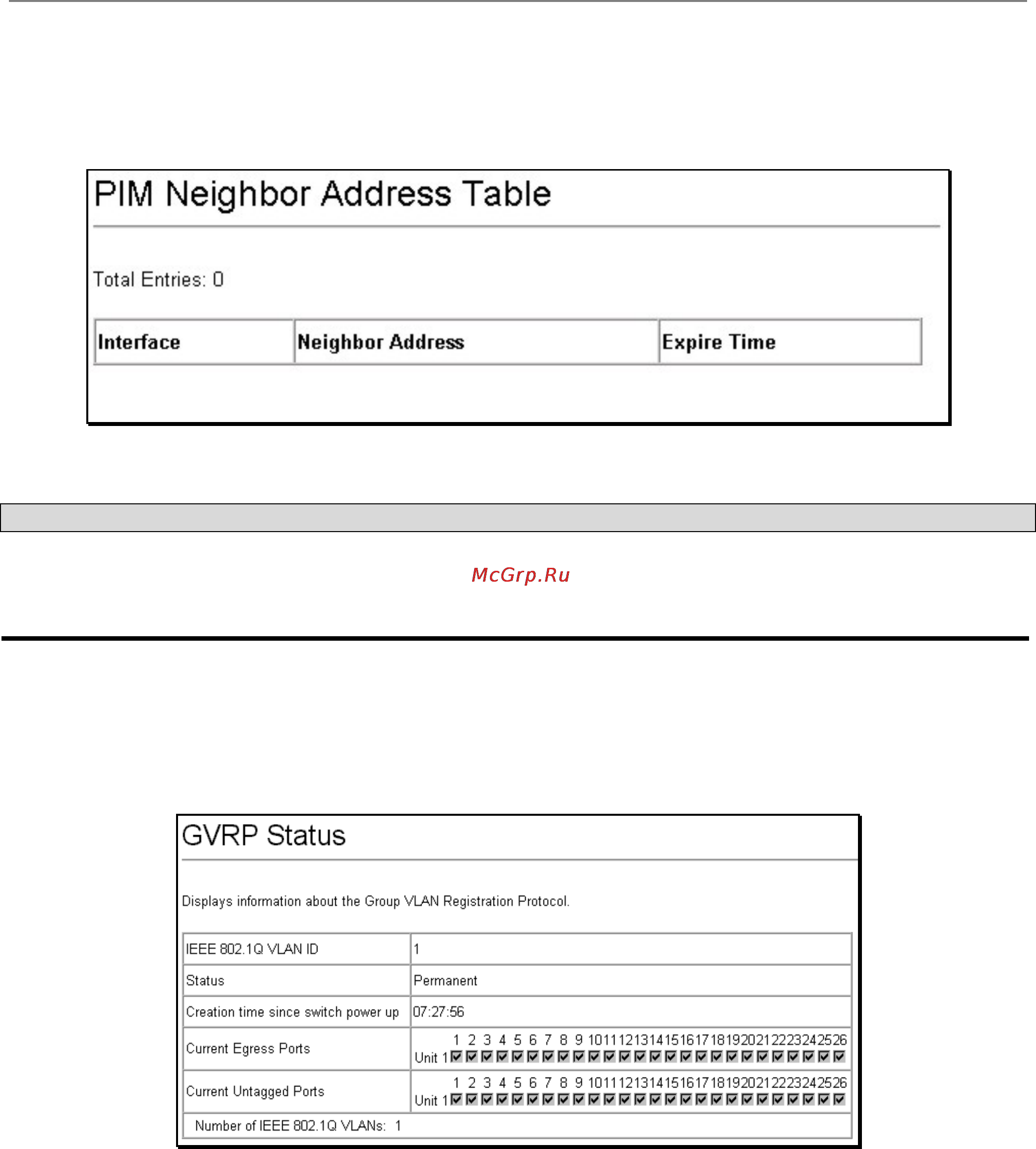 D-Link DES-3226S [130/242] Gvrp status