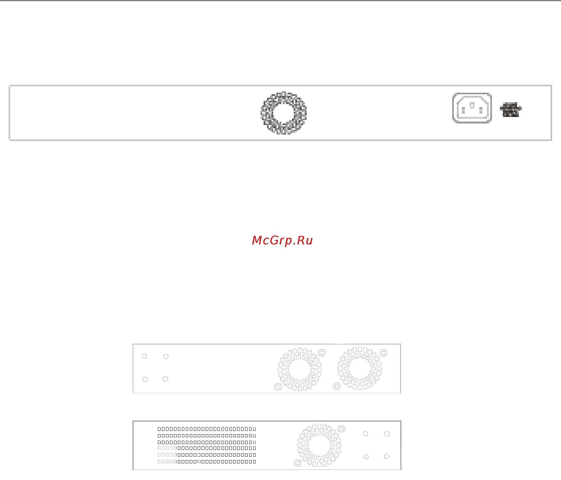 D-Link DES-3326SR [15/240] Rear panel description
