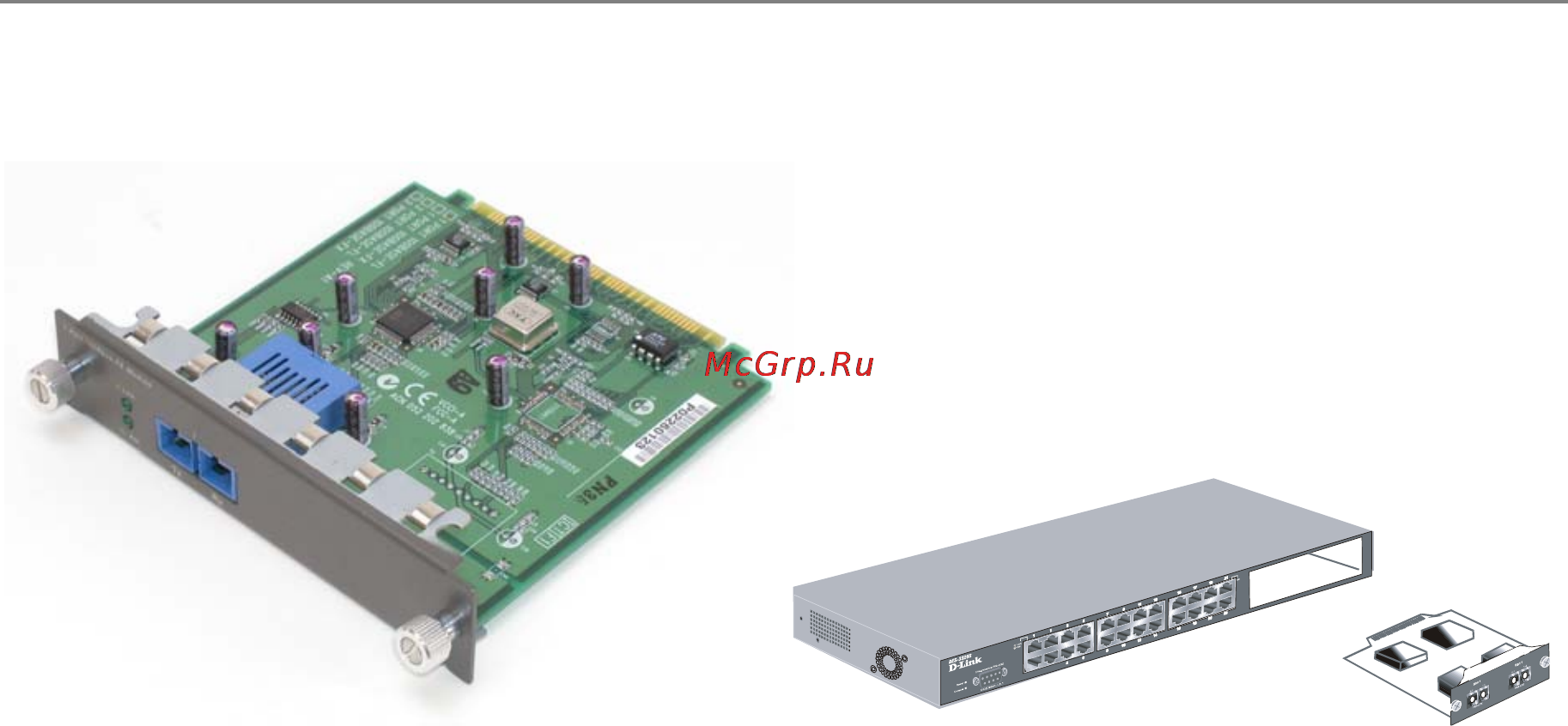 D-Link DES-3326SR [18/240] Des 131fl 132fl 1 2 port 100base fx module