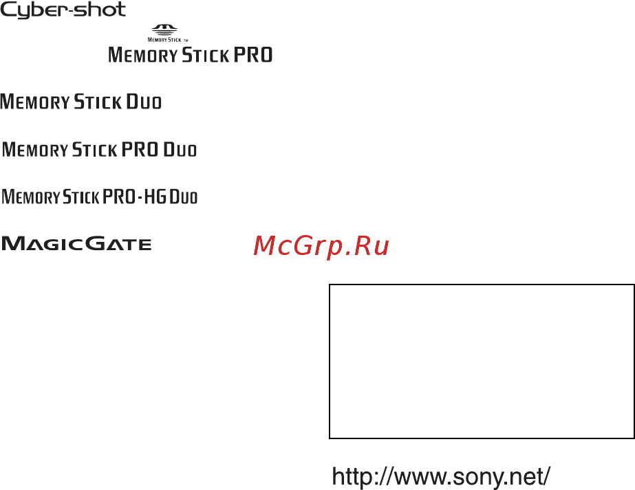 Sony Cyber-Shot DSC-T99 Инструкция по эксплуатации онлайн [96/100] 40473