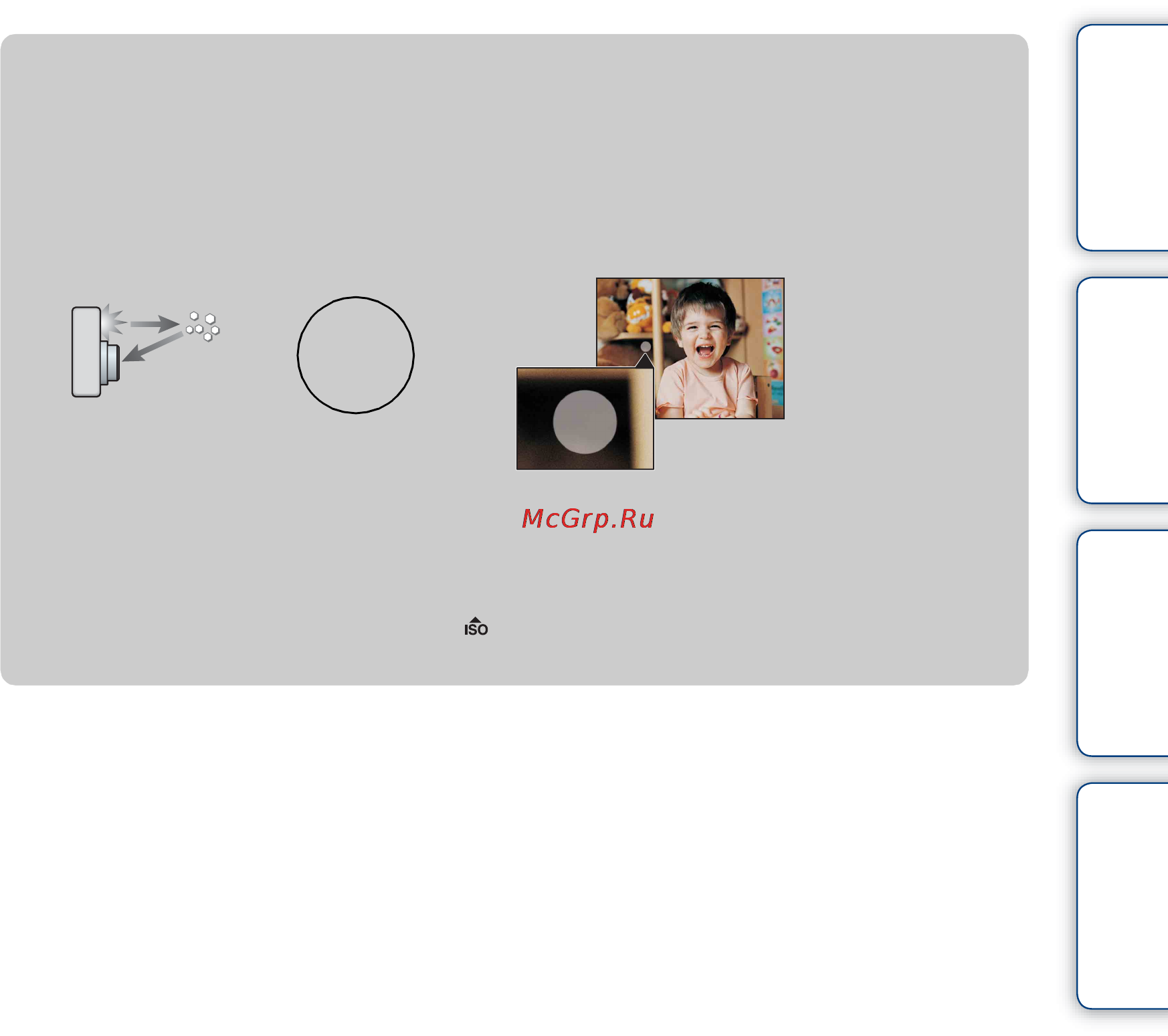 Sony Cyber-Shot DSC-TX5 [50/167] Если на фотоснимках выполненных со вспышкой появляются белые круглые пятна