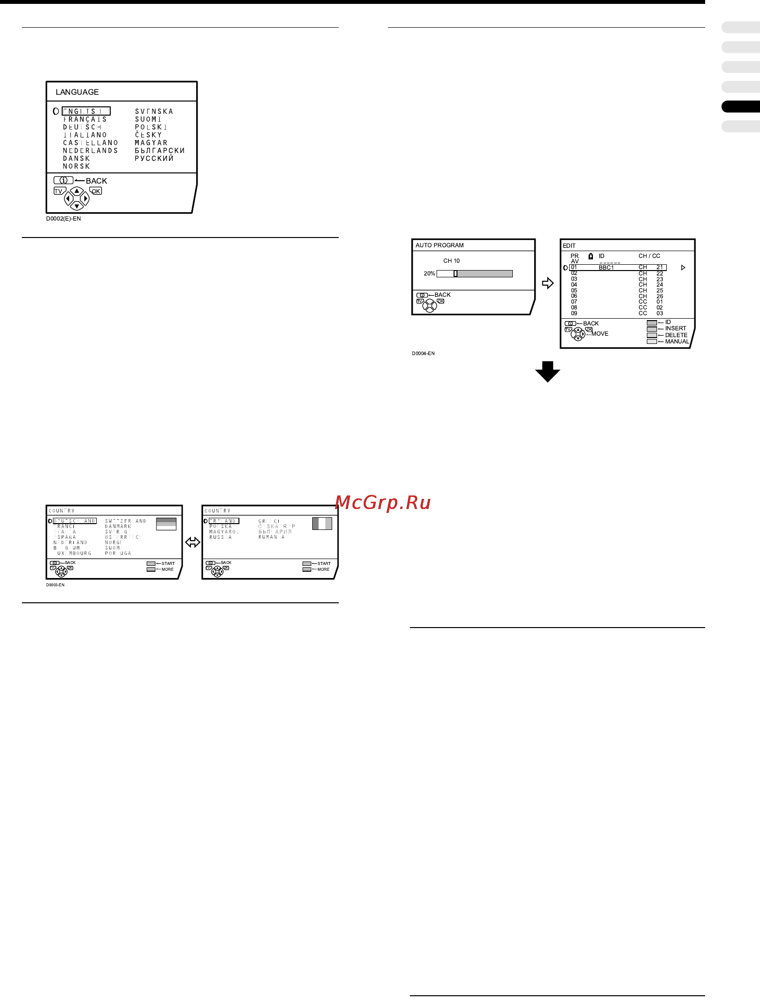 JVC AV-28X37SUE Инструкция по эксплуатации онлайн [191/281] 40501