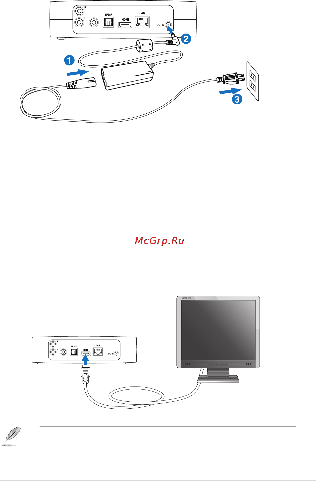Asus O!Play HDP-R1 [14/45] Подготовка o play hd медиаплеера