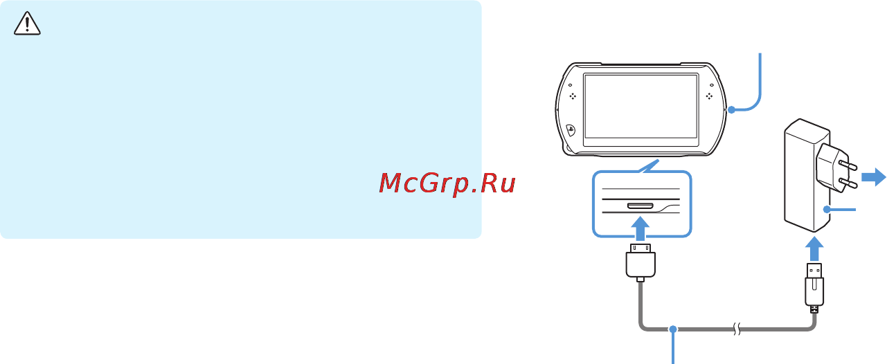 Sony PSP GО-1008 White Rus [20/61] Зарядка батареи