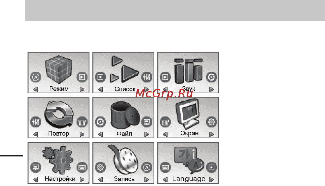 Rovercomputers RoverMedia Aria Z3 [40/71] Iv функции меню