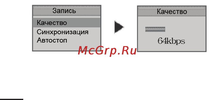 Rovercomputers RoverMedia Aria Z3 [58/71] Меню запись