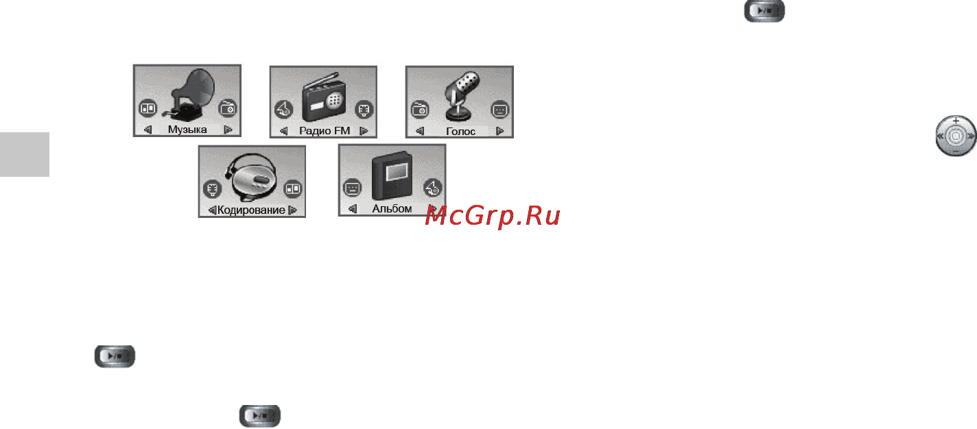 Rovercomputers RoverMedia Aria X5 [10/45] Воспроизведение музыки