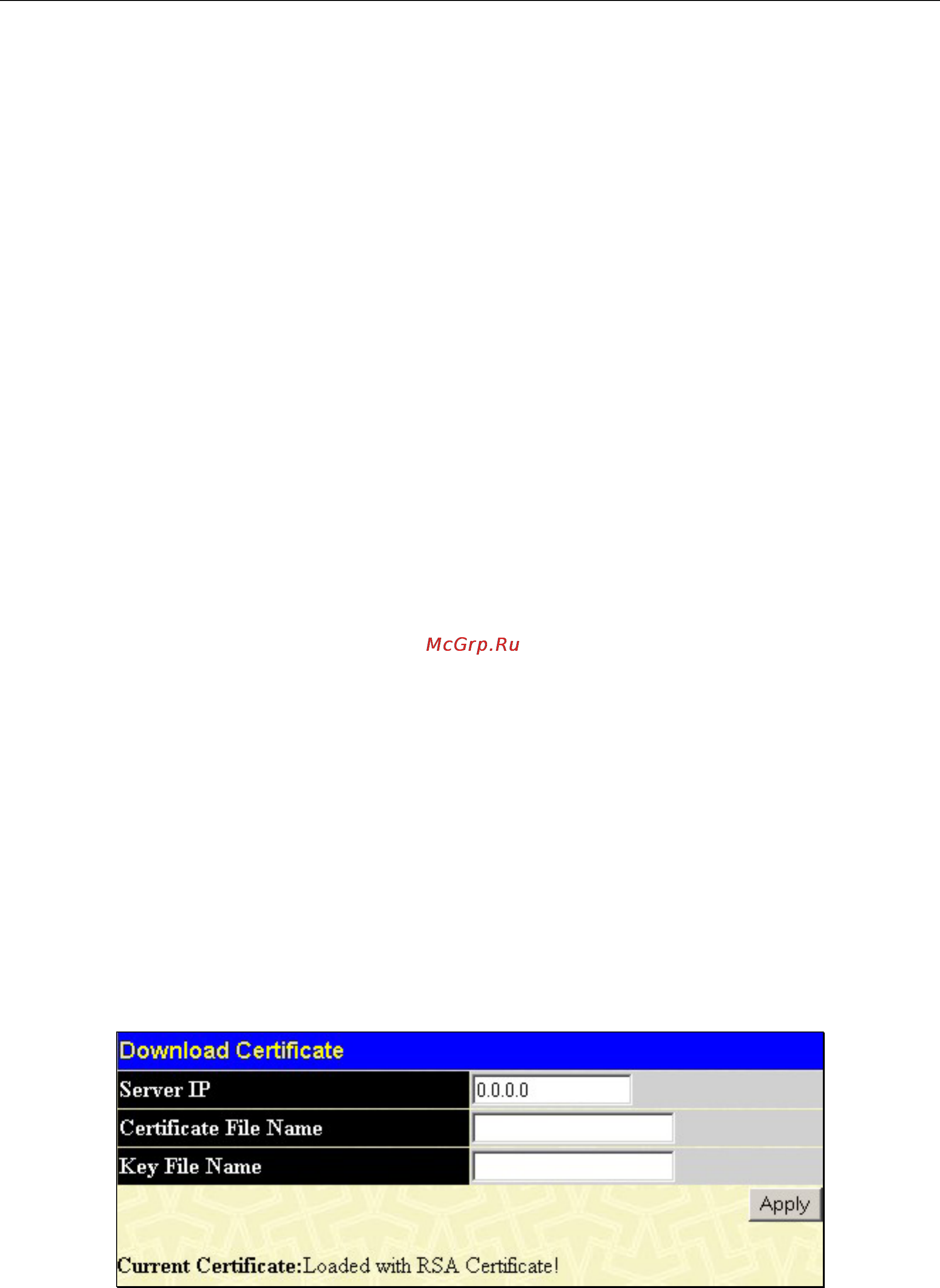 D-Link DGS-3212SR [132/224] Secure socket layer ssl