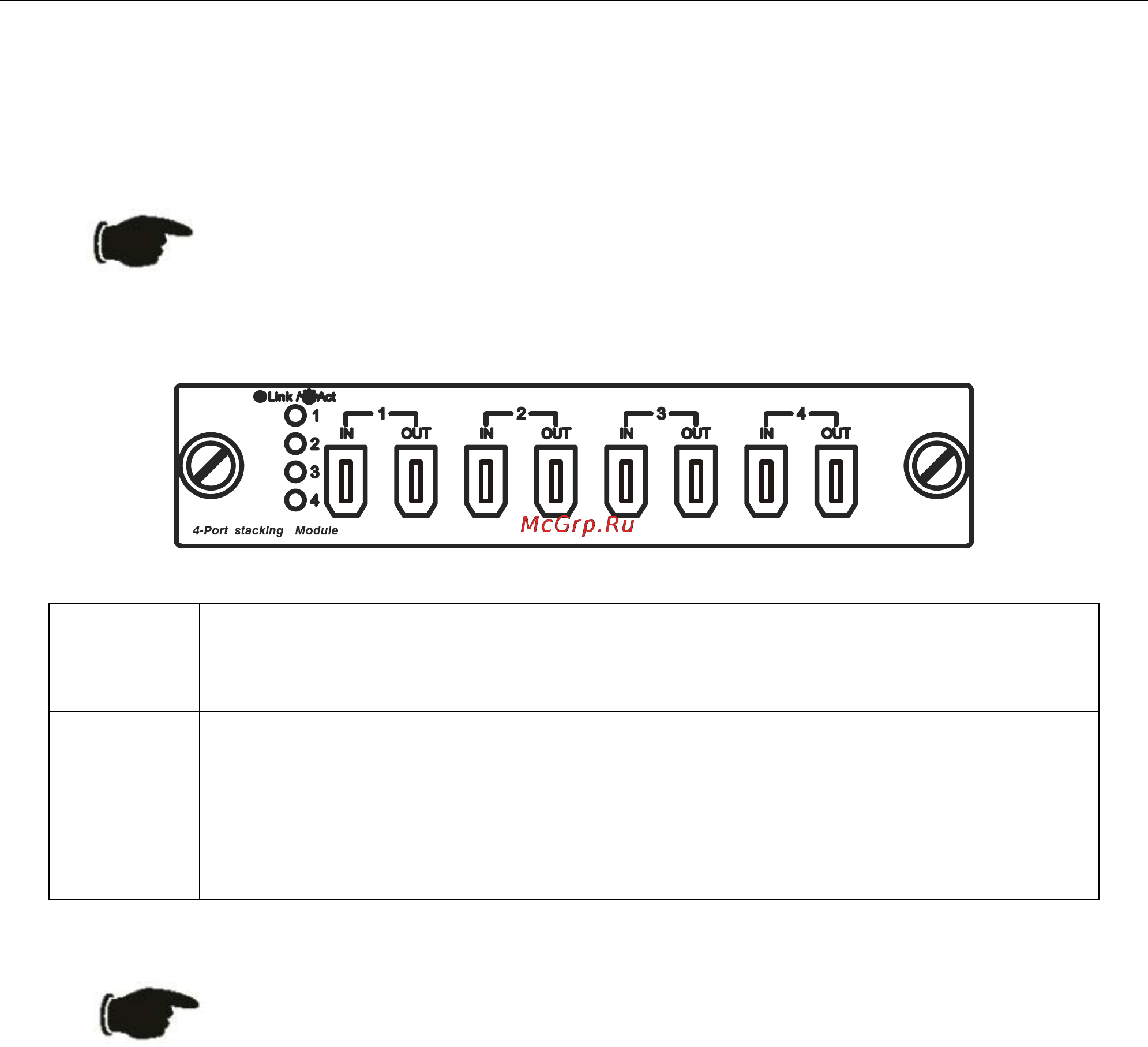 D-Link DGS-3212SR [16/224] Stacking led indicators