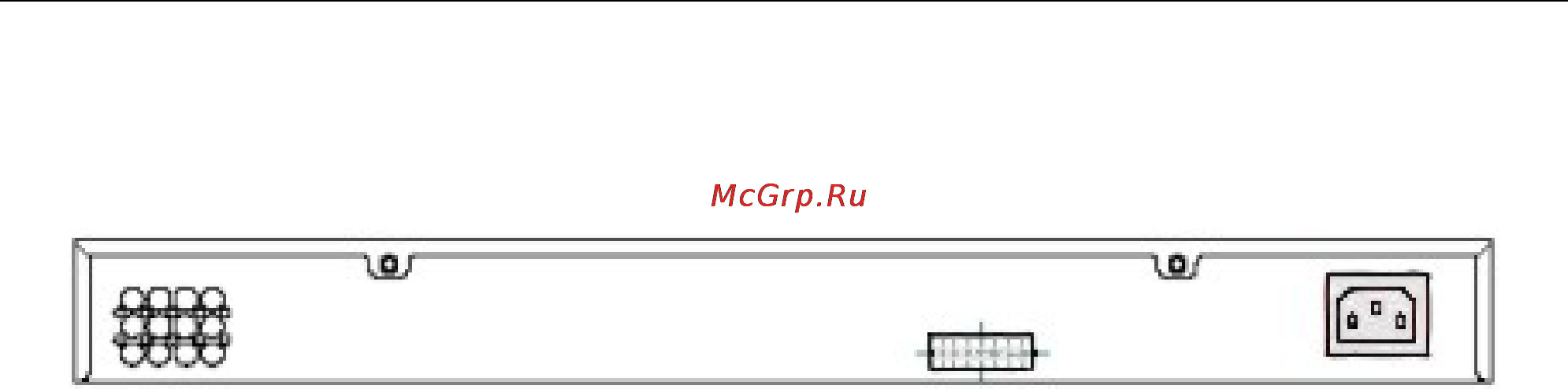 D-Link DGS-3212SR [17/224] Rear panel description