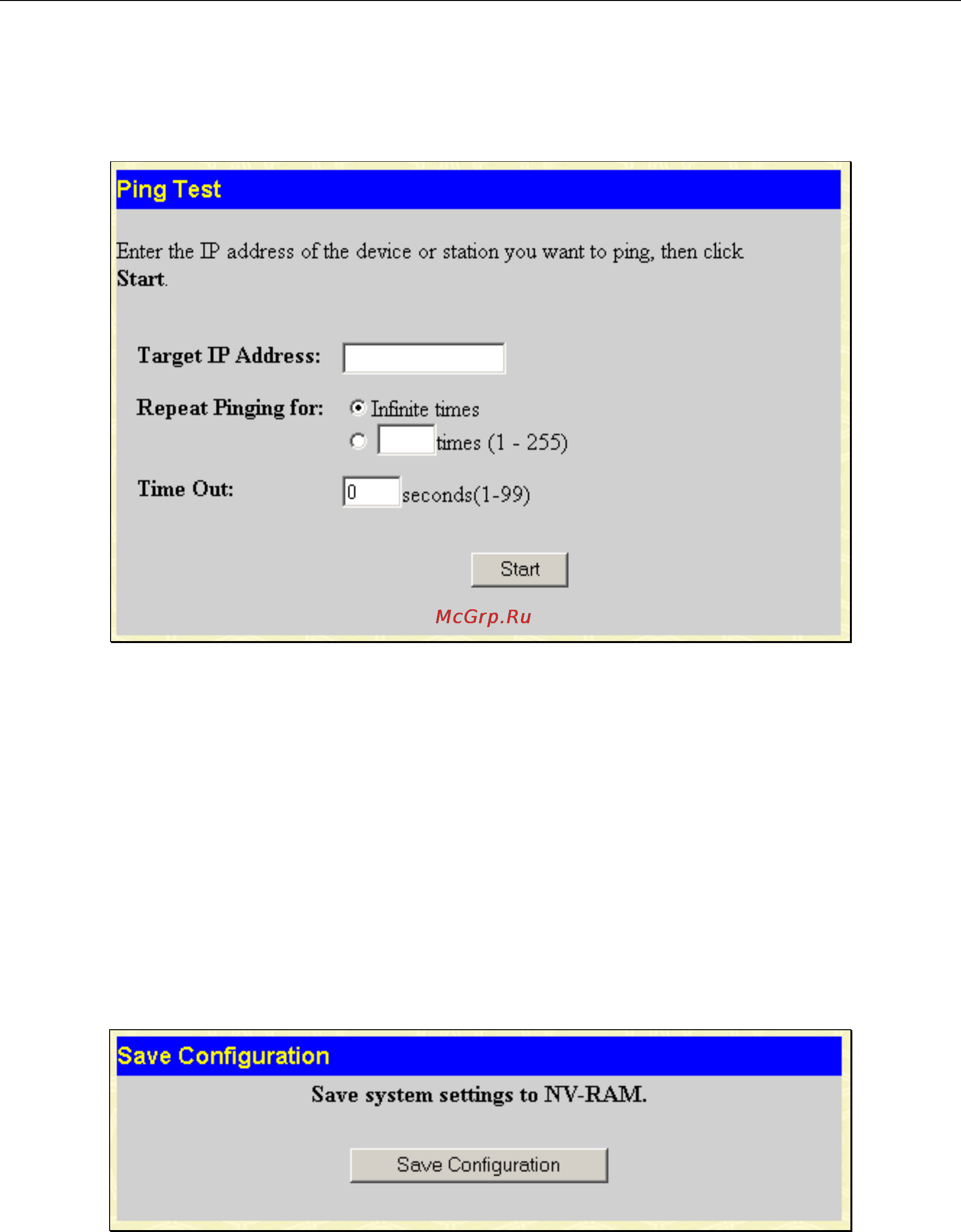 D-Link DGS-3212SR [193/224] Ping test