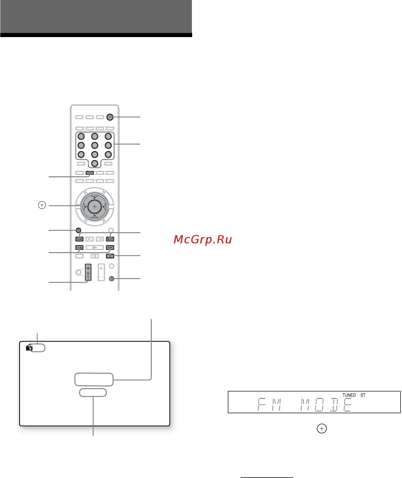 Sony BDV-IZ1000W [50/207] Прослушивание радио