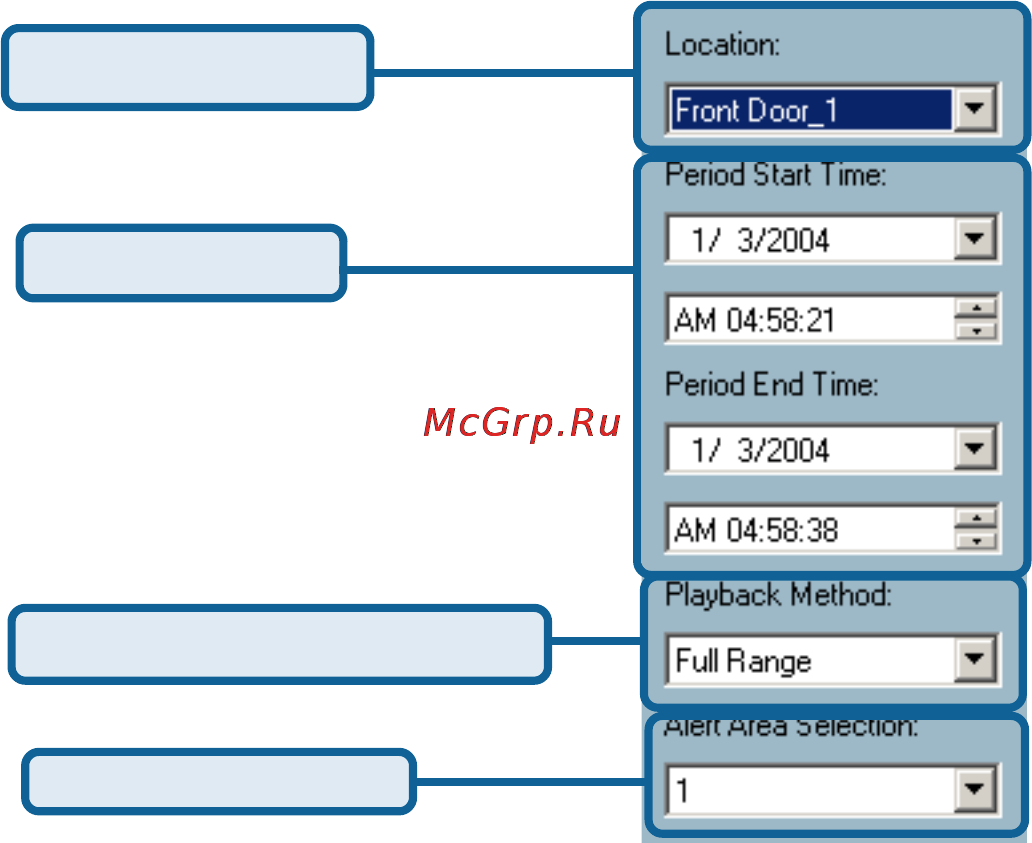 D-Link DCS-3220G [114/143] Using ip surveillance software continued